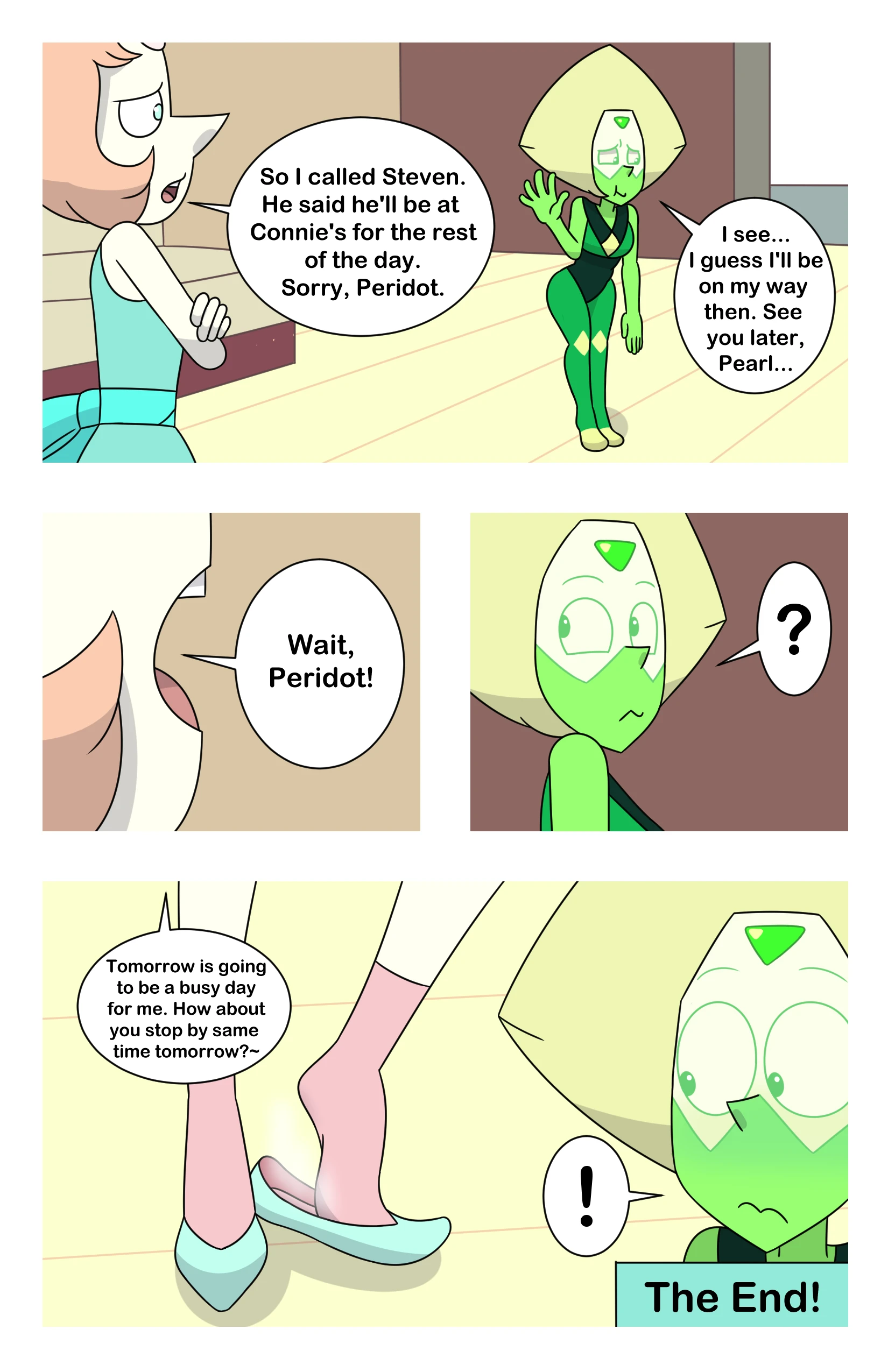 Peridot's Curiosity porn comic picture 18