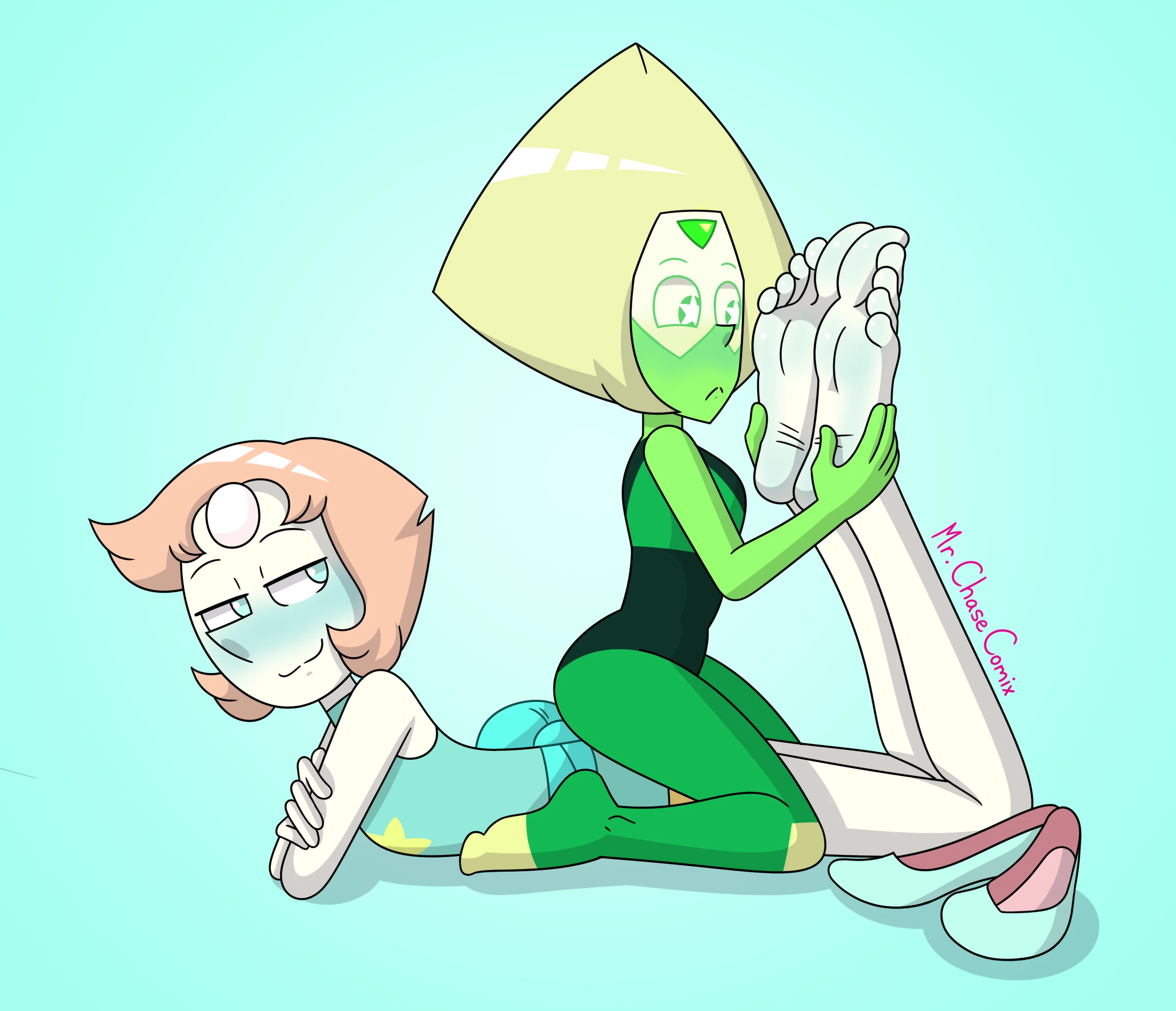 Peridot's Curiosity porn comic picture 2