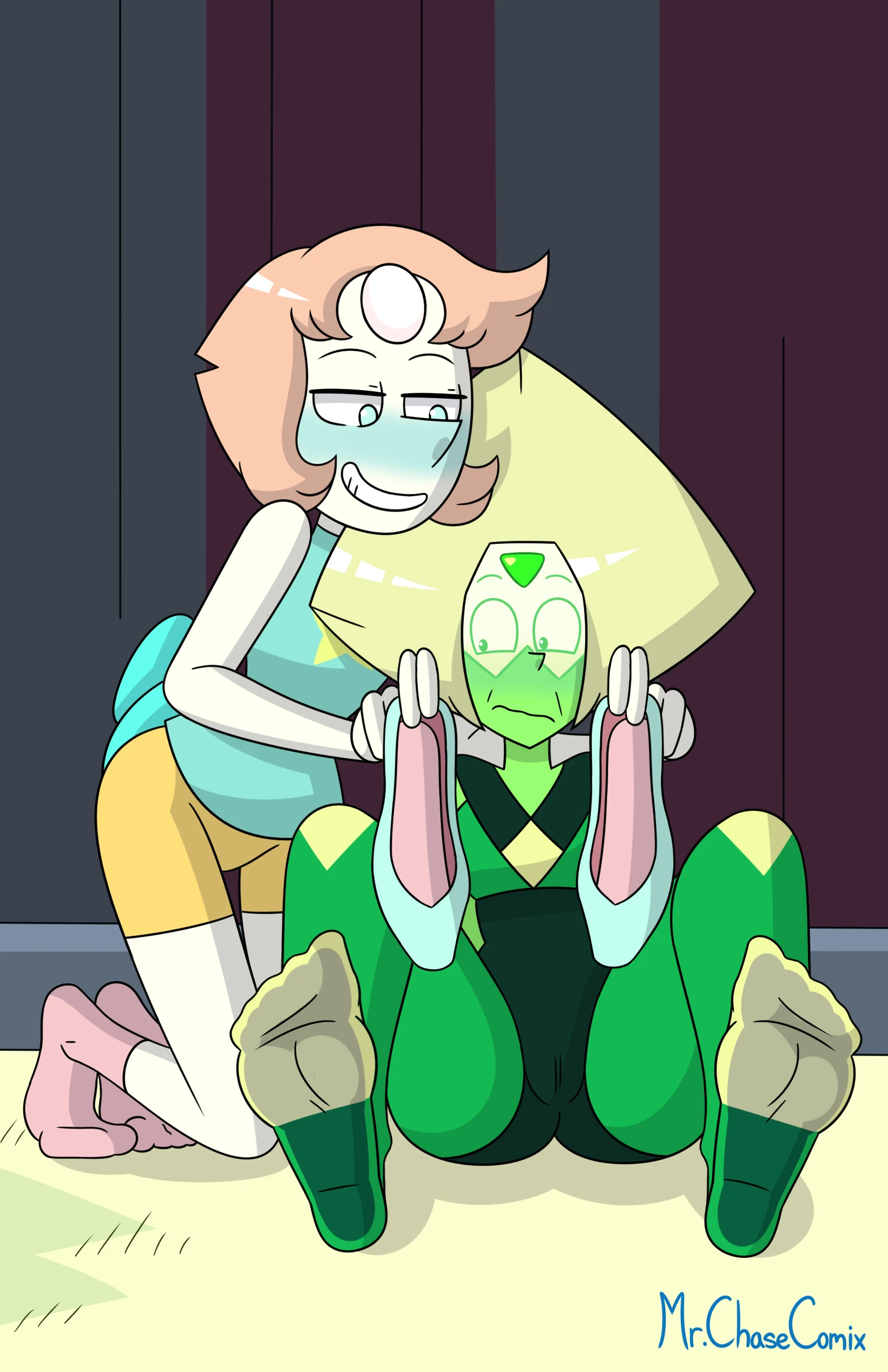 Peridot's Curiosity porn comic picture 20