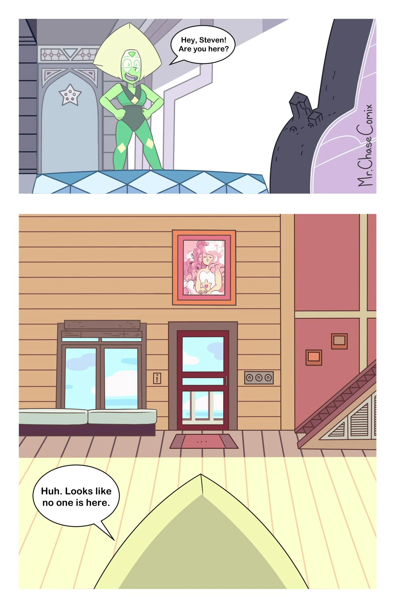 Peridot's Curiosity porn comic picture 3