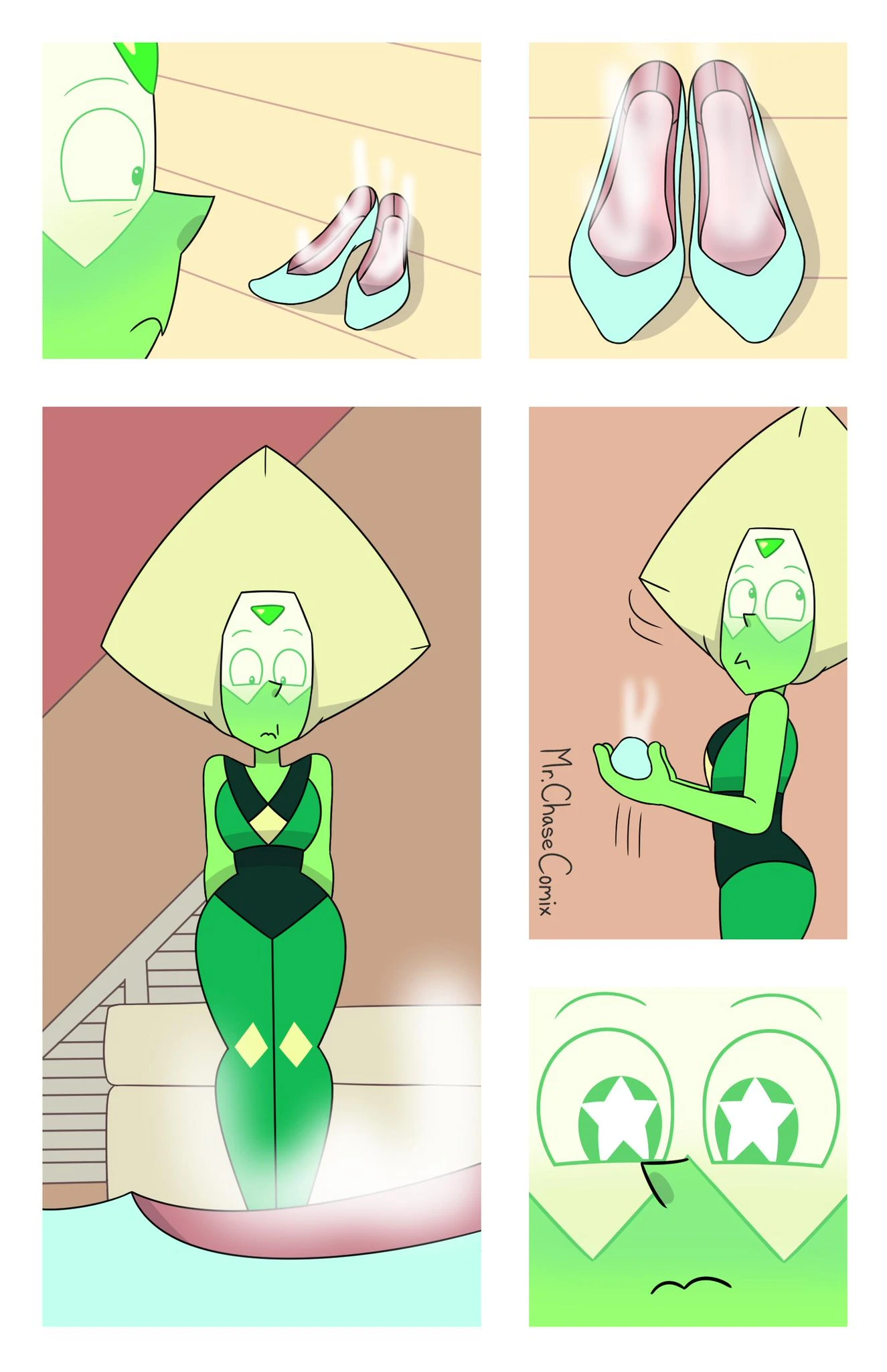 Peridot's Curiosity porn comic picture 6
