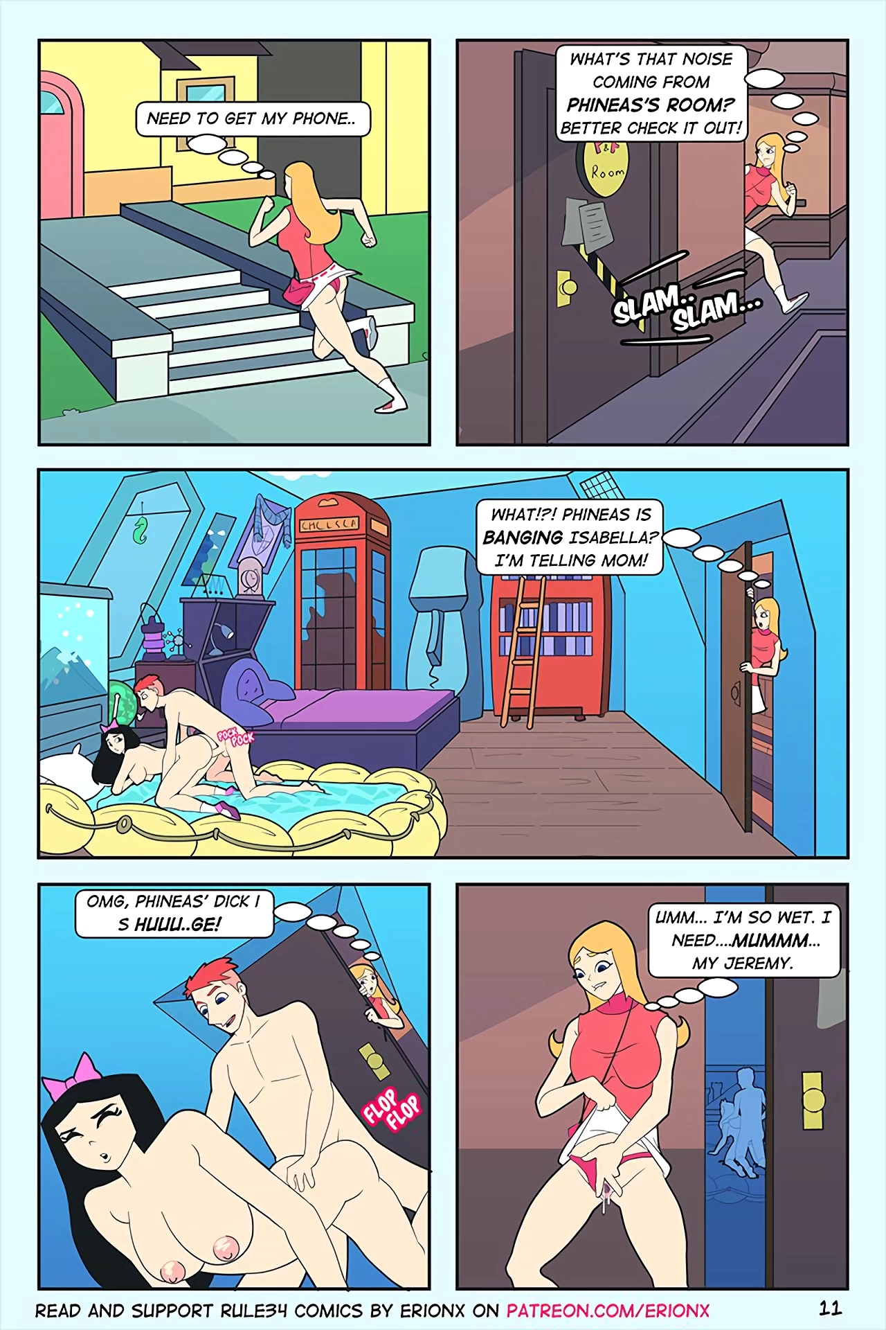 Pervy Fellas porn comic picture 12