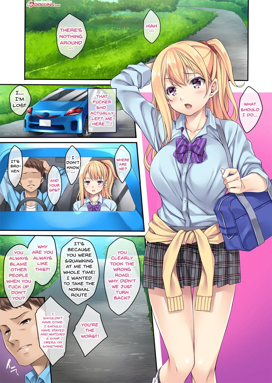 Picking Up Lost Girl | Maigo, Hiroimashita porn comic picture 3