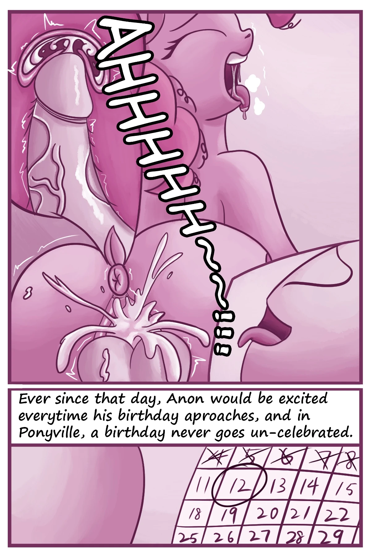 Pinkie Pie’s Private Party porn comic picture 10