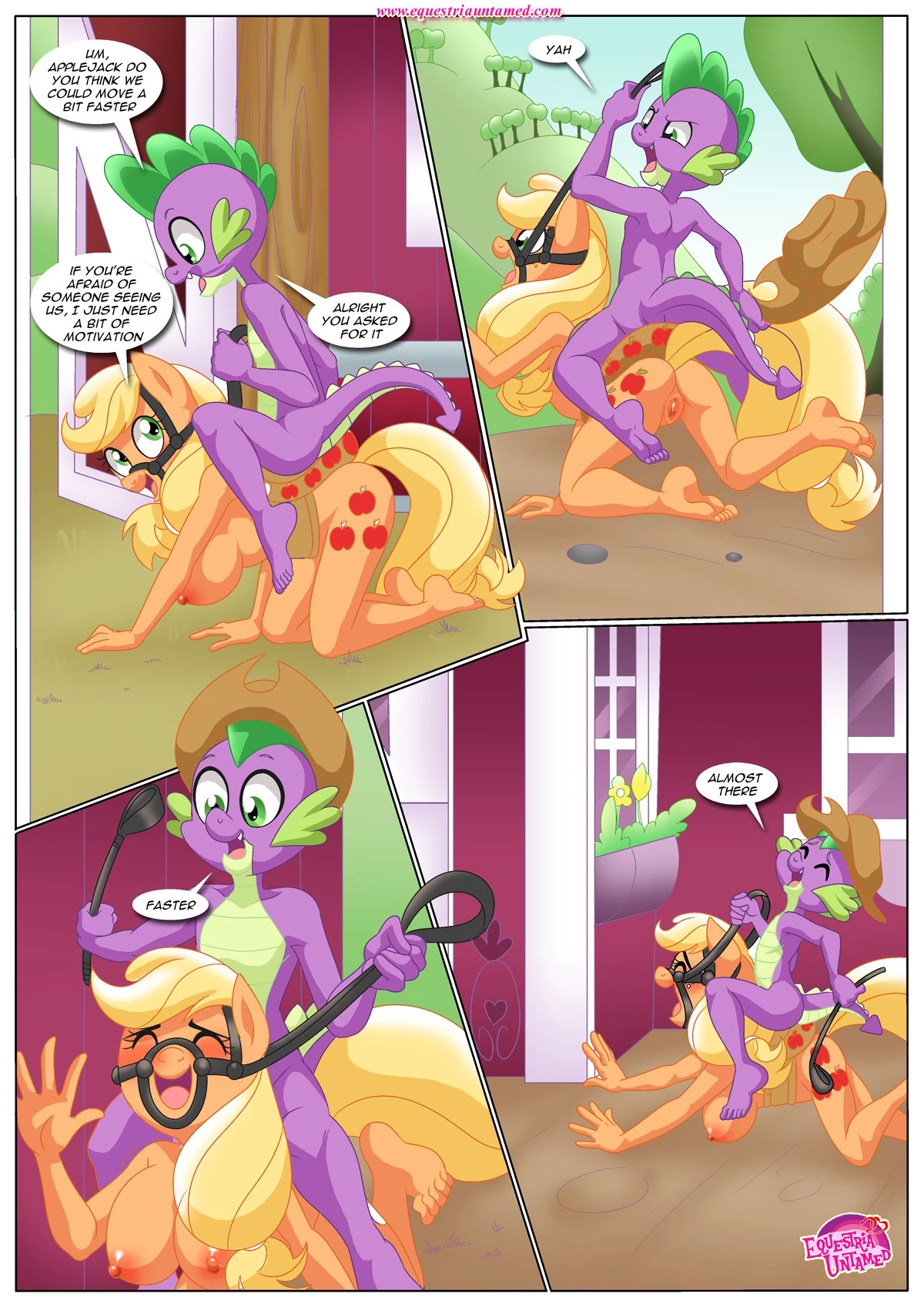 Pinkie's playhouse porn comic picture 5
