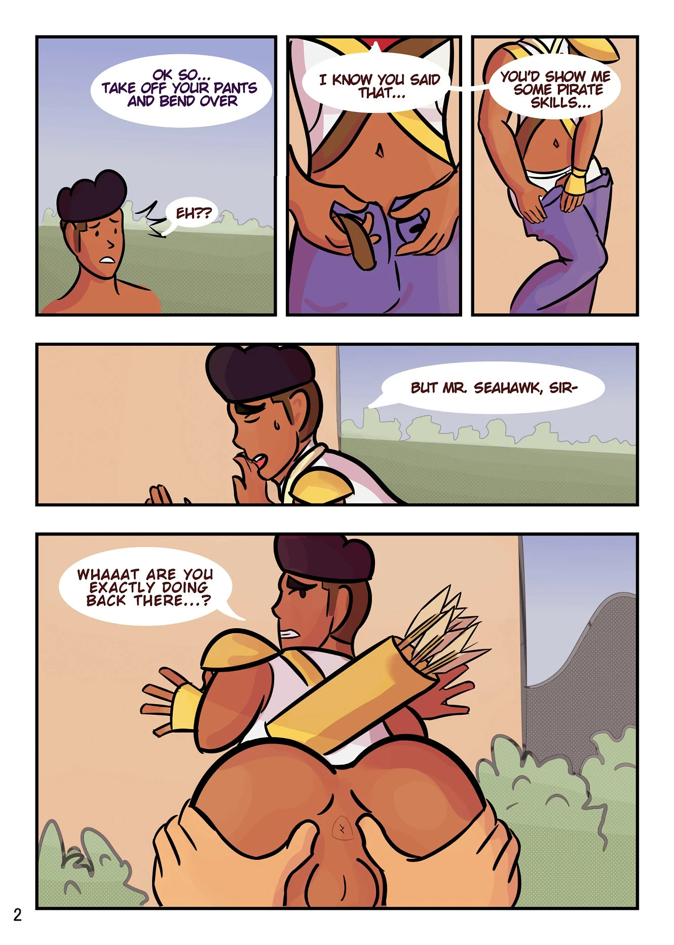 Pirate Skills porn comic picture 3