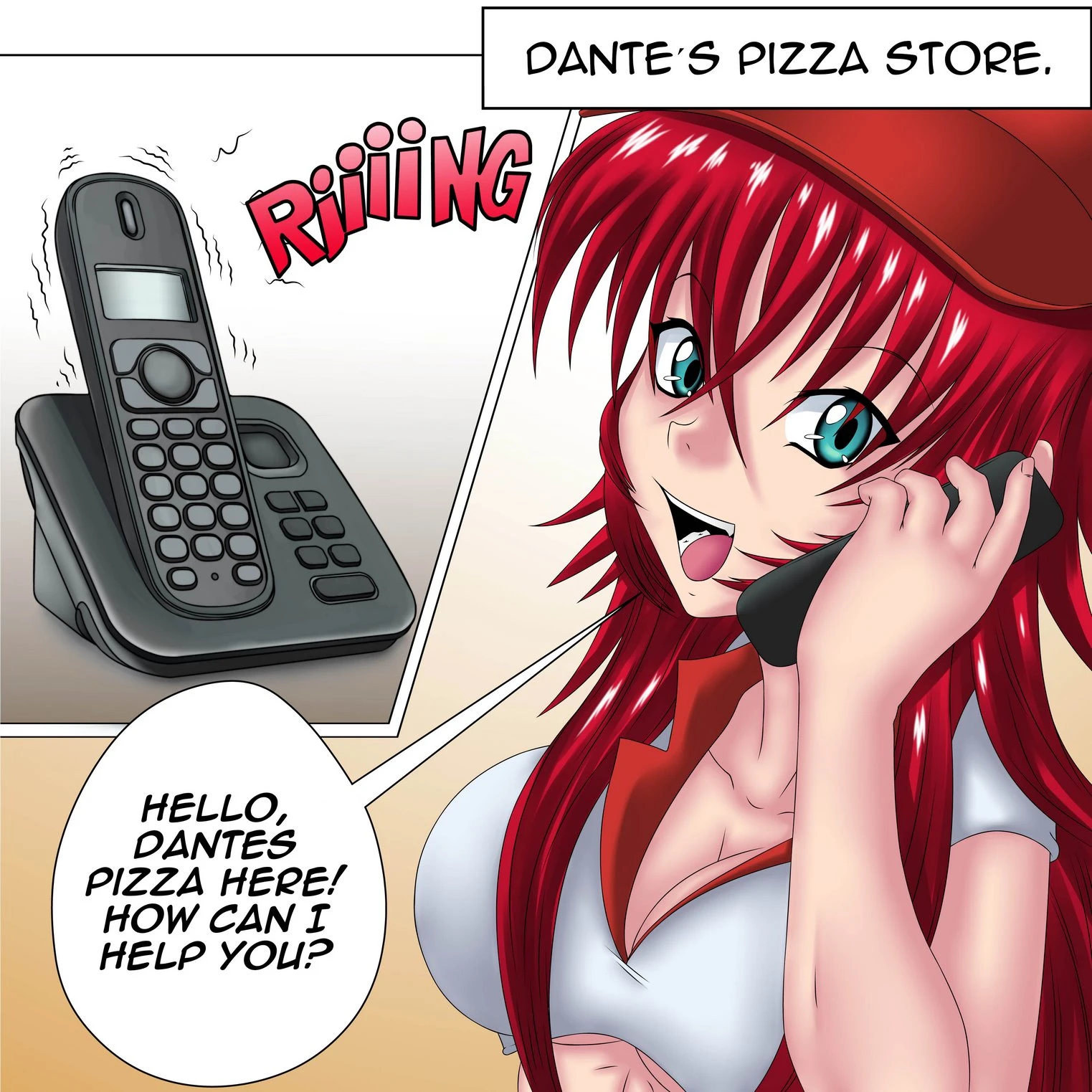 Pizza delivery service porn comic picture 2
