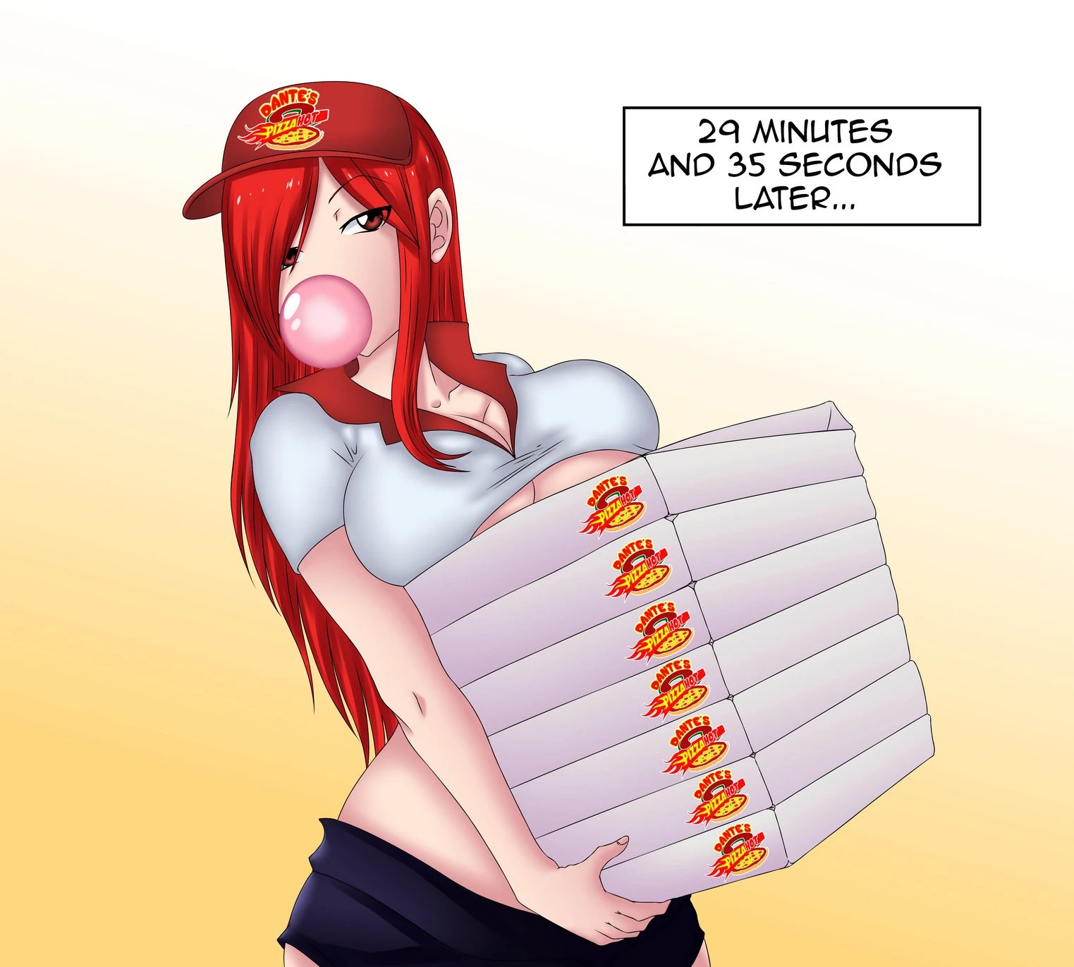 Pizza delivery service porn comic picture 4