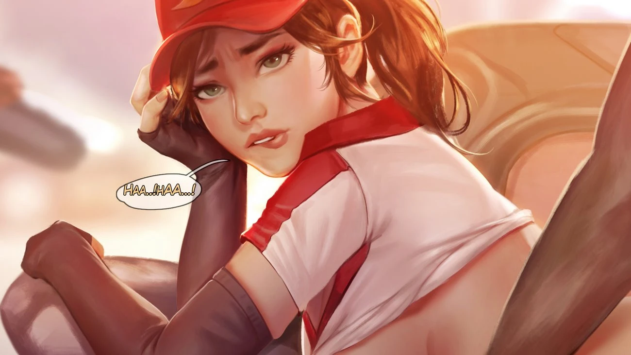 Pizza delivery Sivir porn comic picture 23
