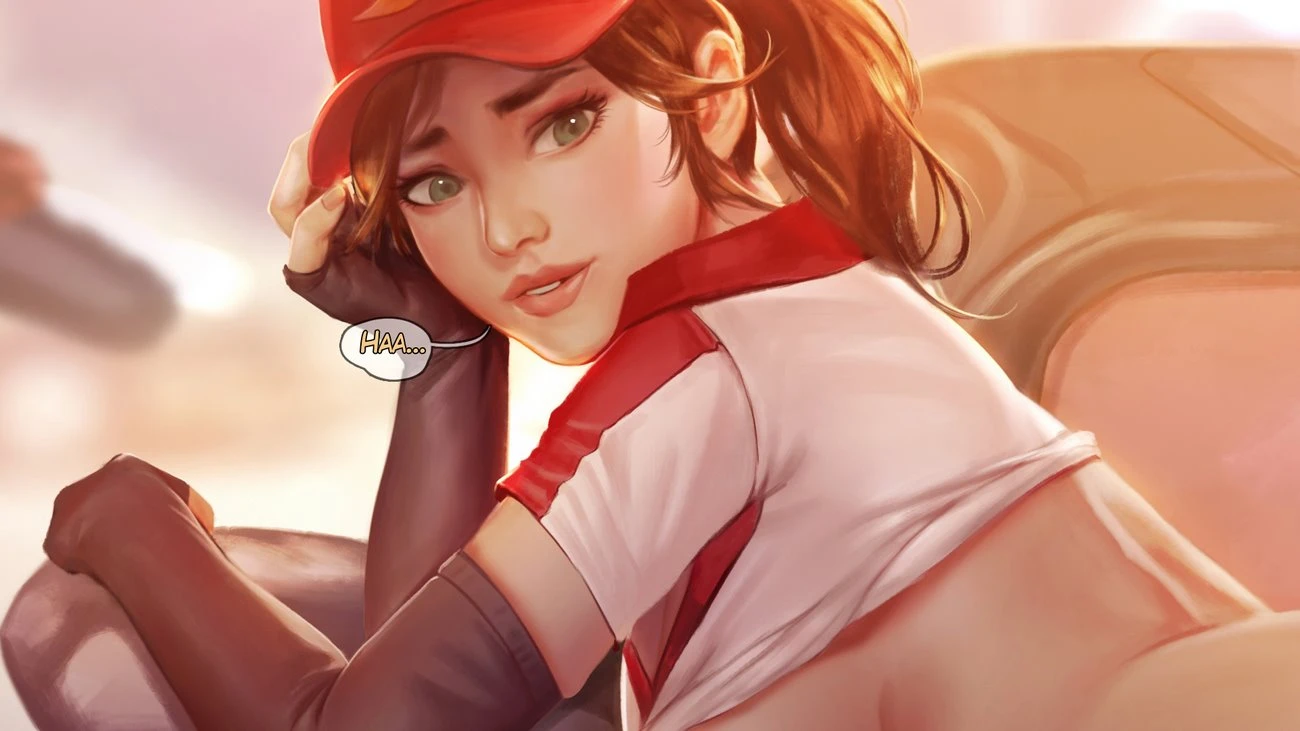 Pizza delivery Sivir porn comic picture 27