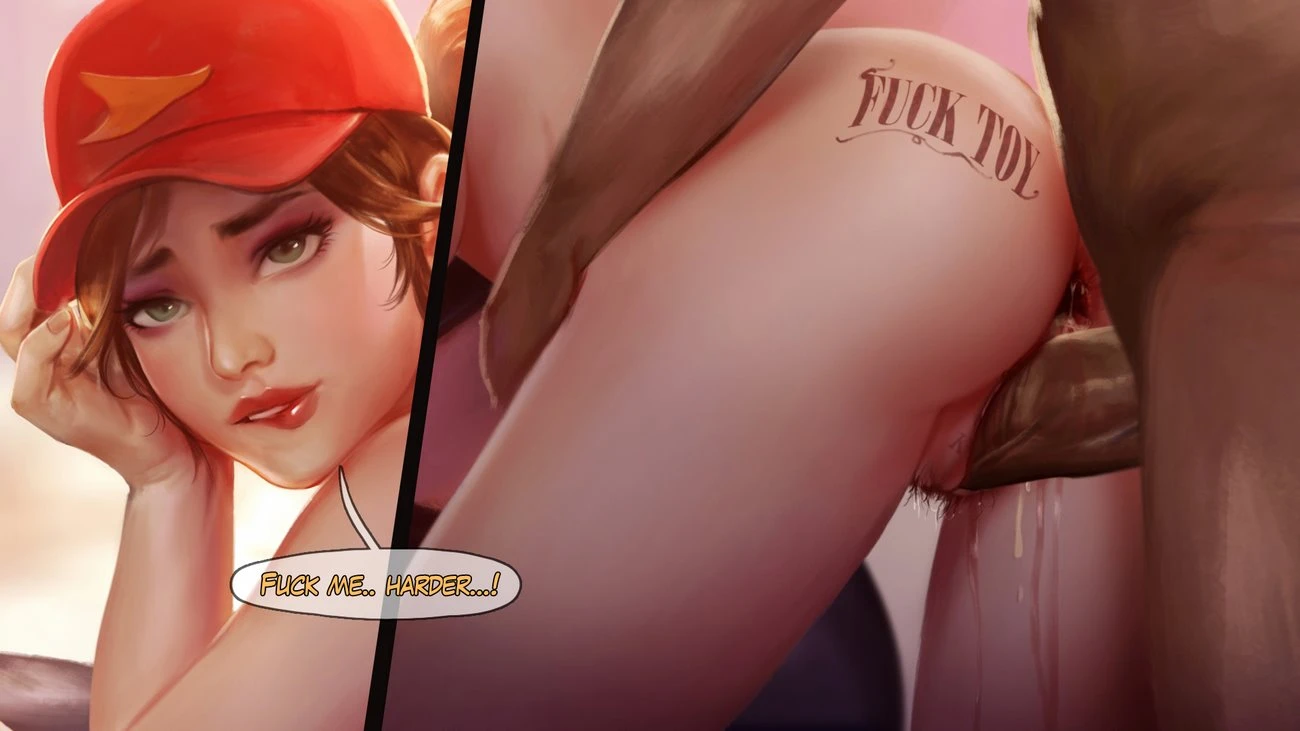Pizza delivery Sivir porn comic picture 58
