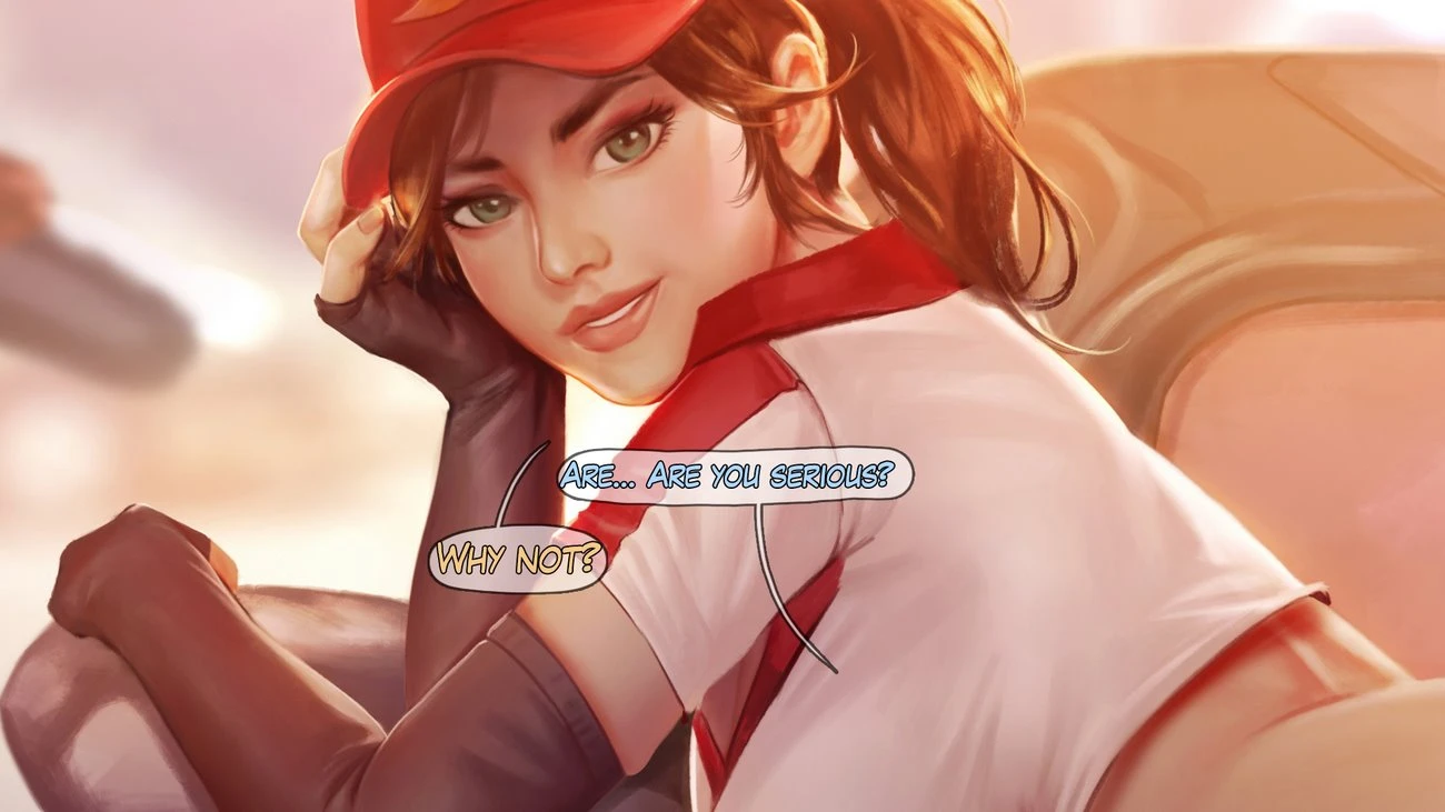 Pizza delivery Sivir porn comic picture 7