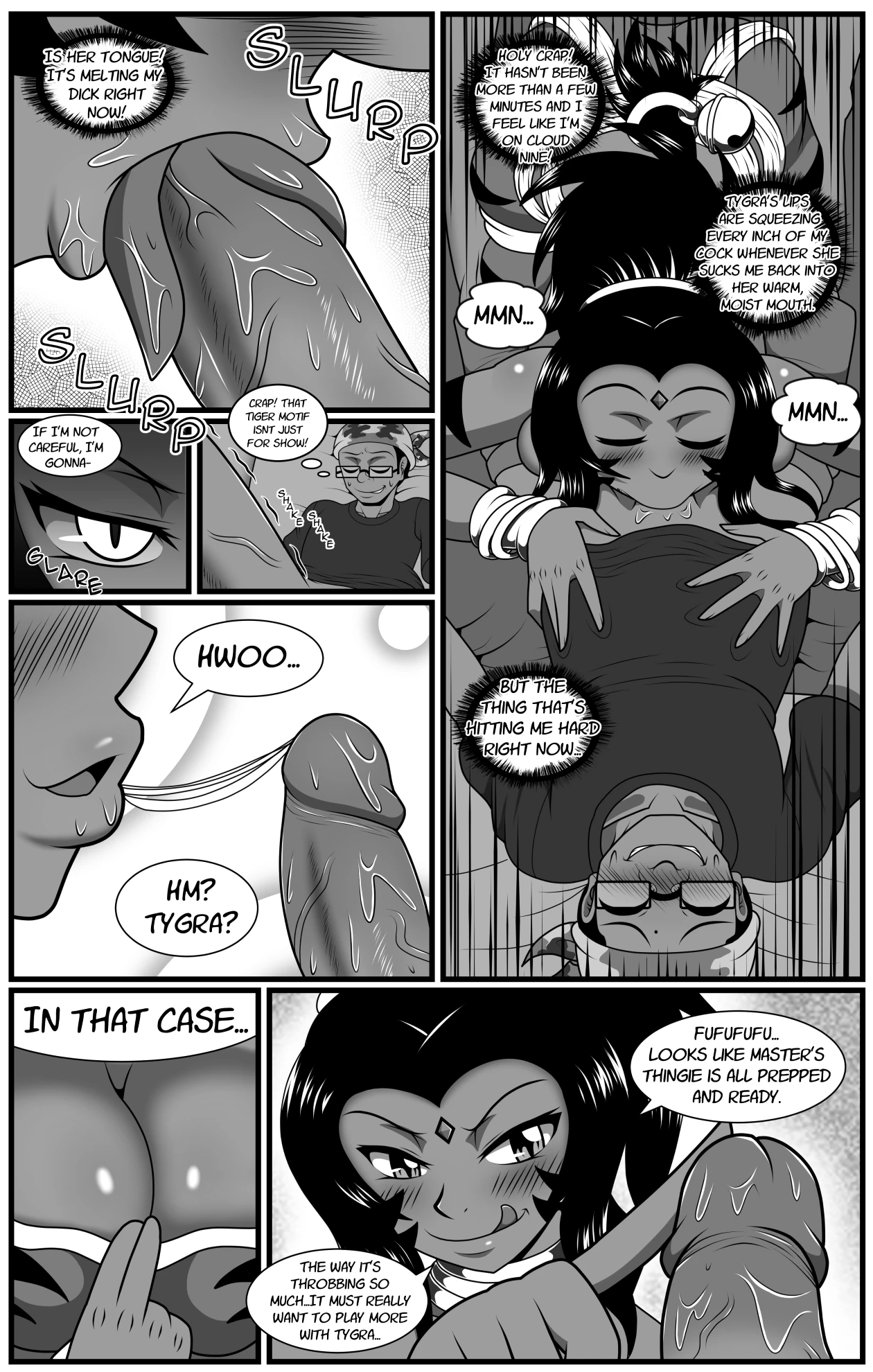 Playtime With Tygra porn comic picture 6