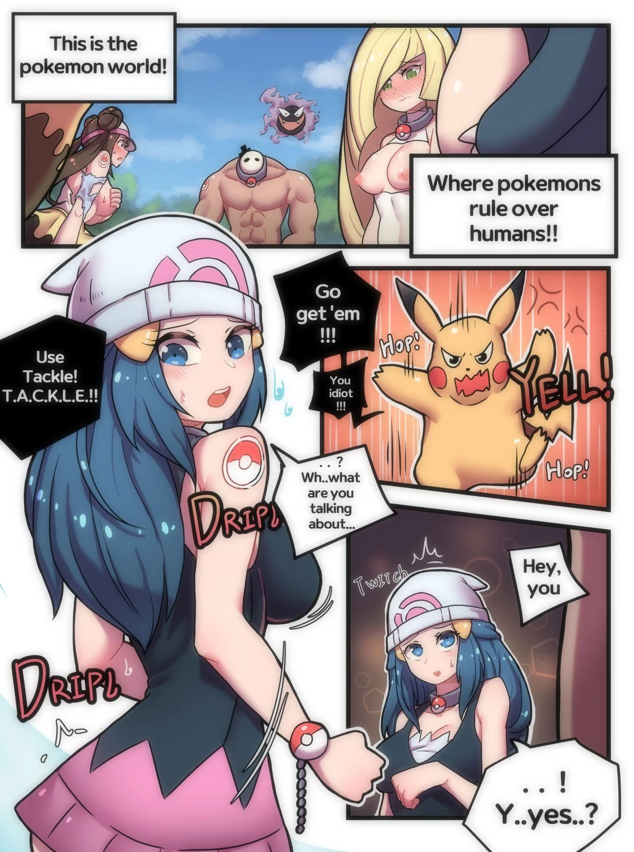 Pokemon World! porn comic picture 2