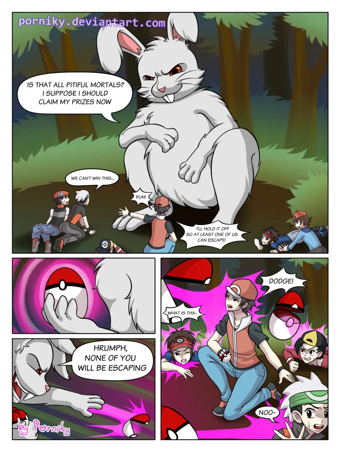Pokeslut porn comic picture 1