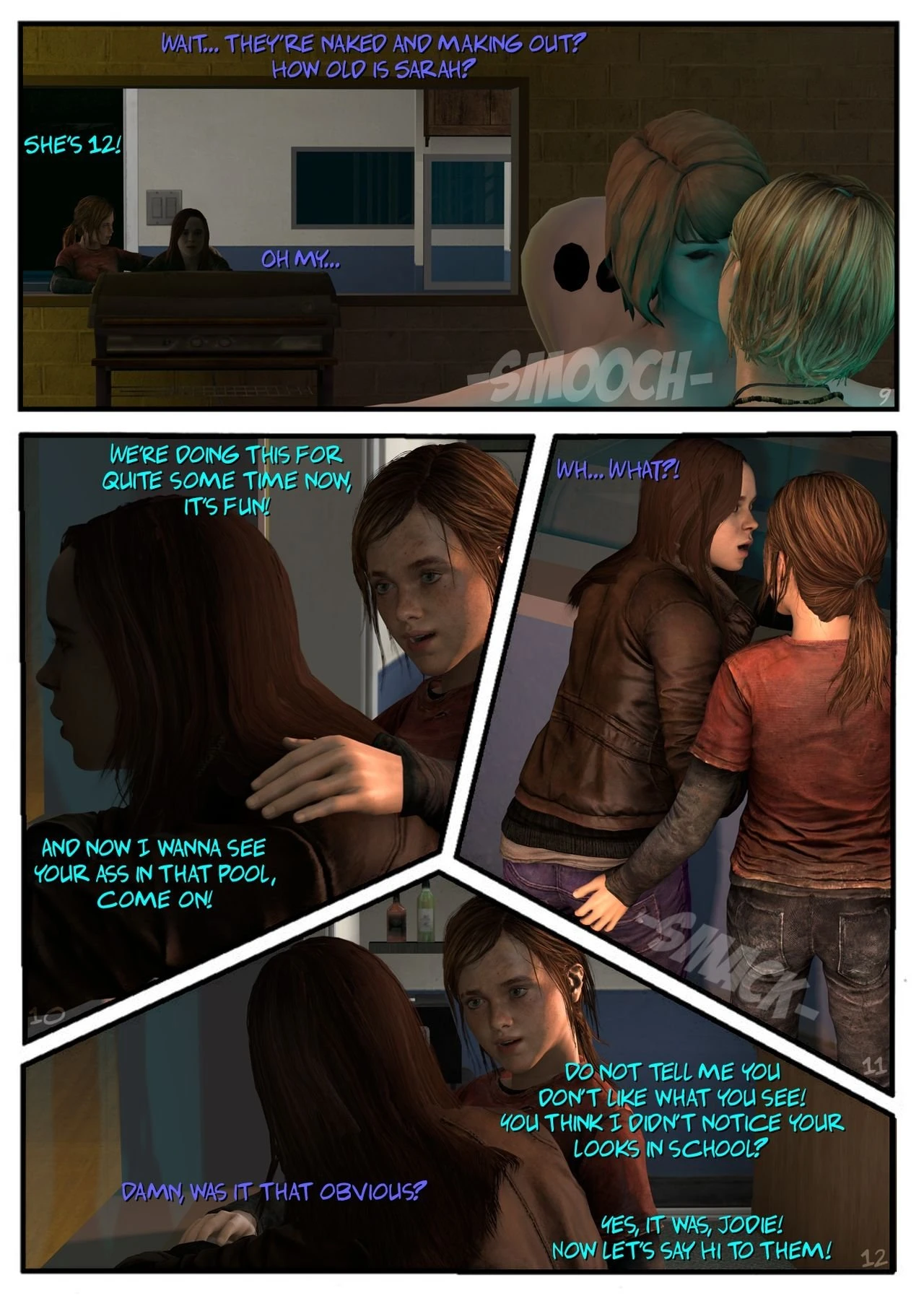 Pool Party porn comic picture 3