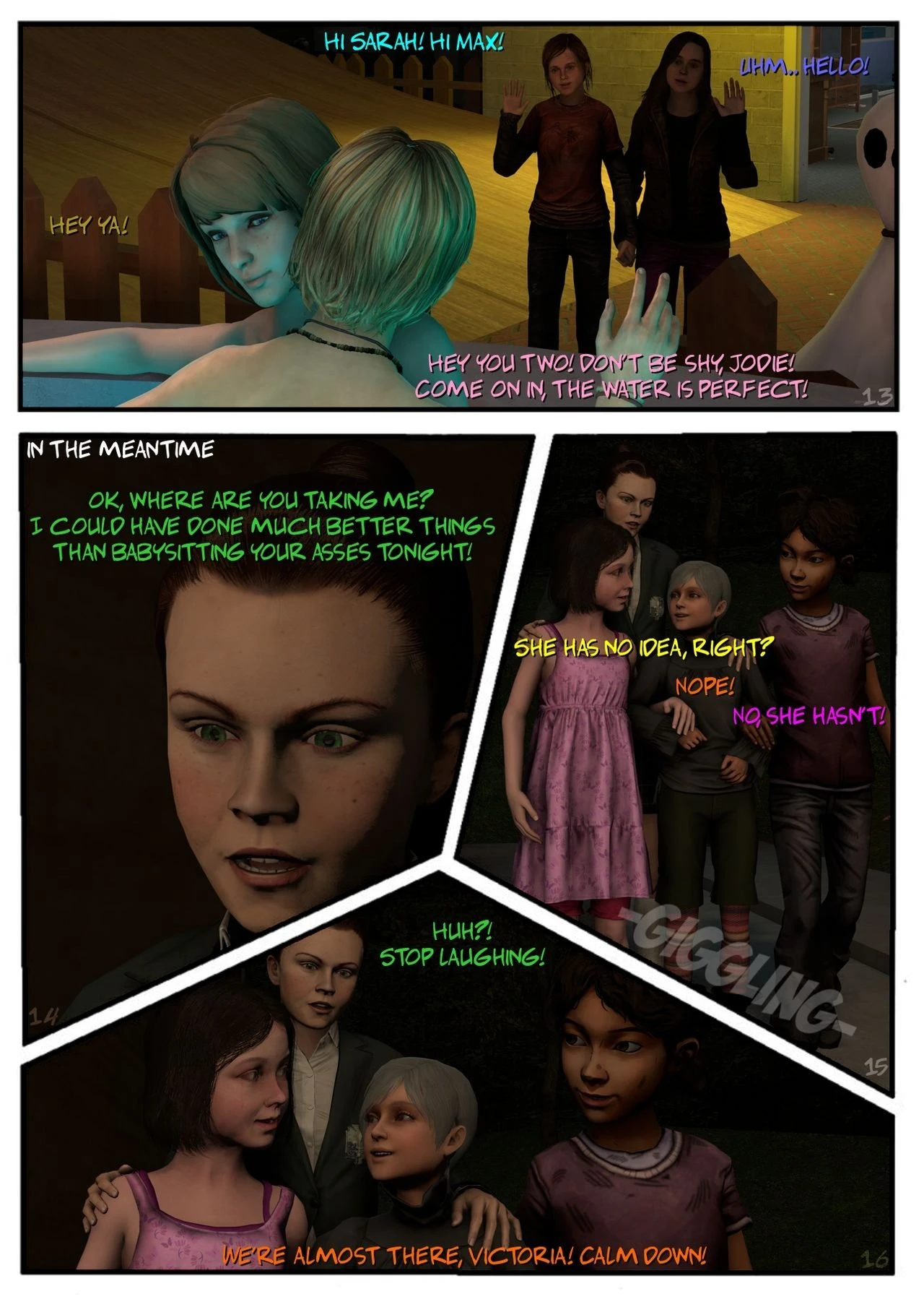 Pool Party porn comic picture 4