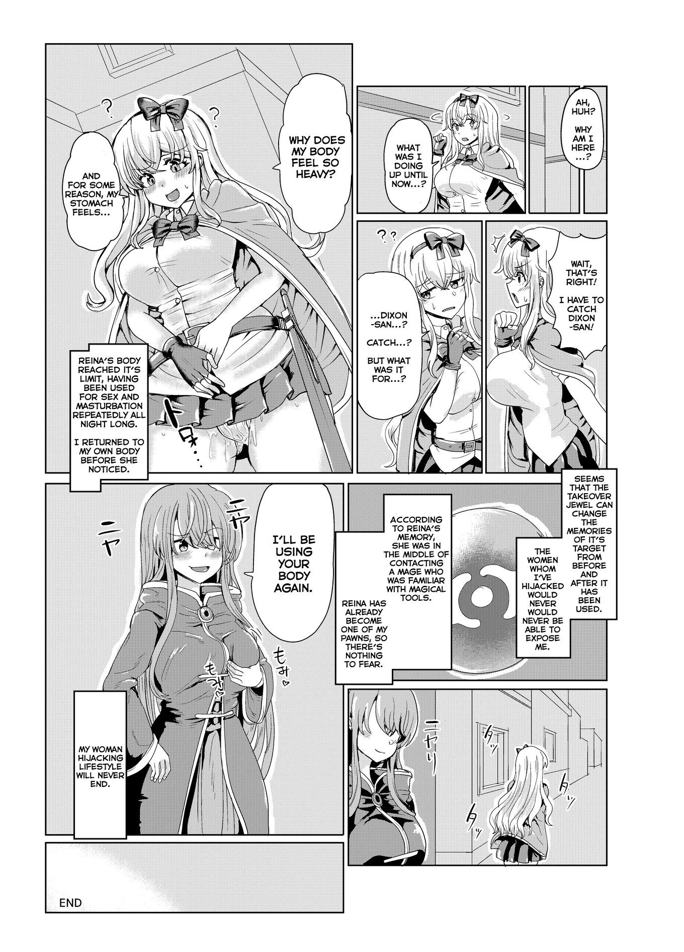 Possession TSF in the World of Swords and Magic porn comic picture 24