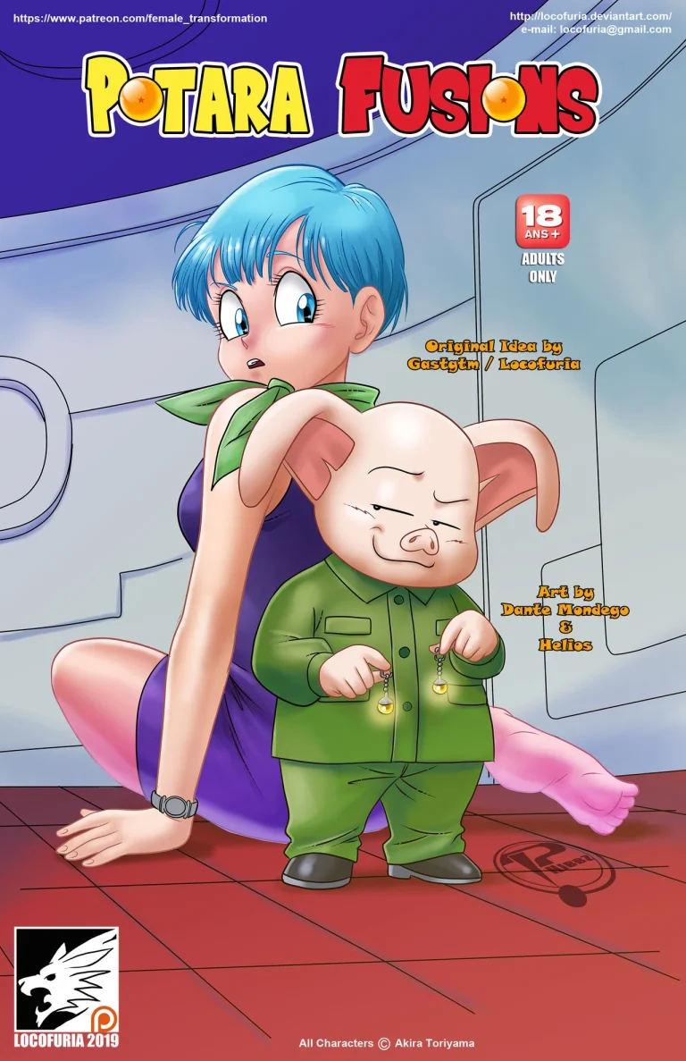 Potara Fusions porn comic picture 1