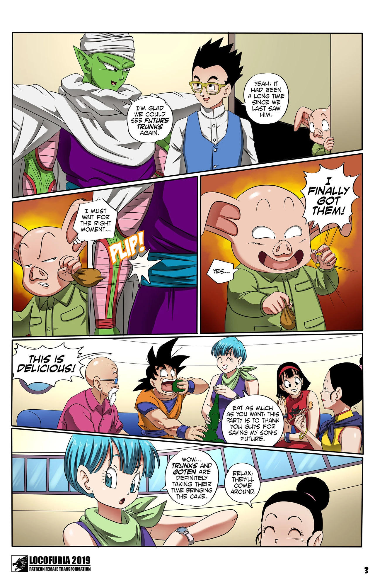 Potara Fusions porn comic picture 4