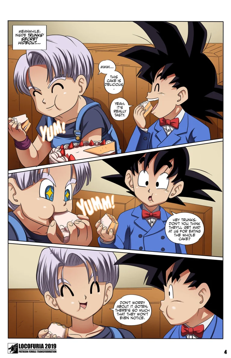 Potara Fusions porn comic picture 5