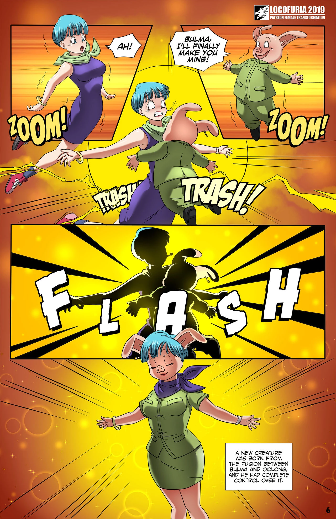 Potara Fusions porn comic picture 7