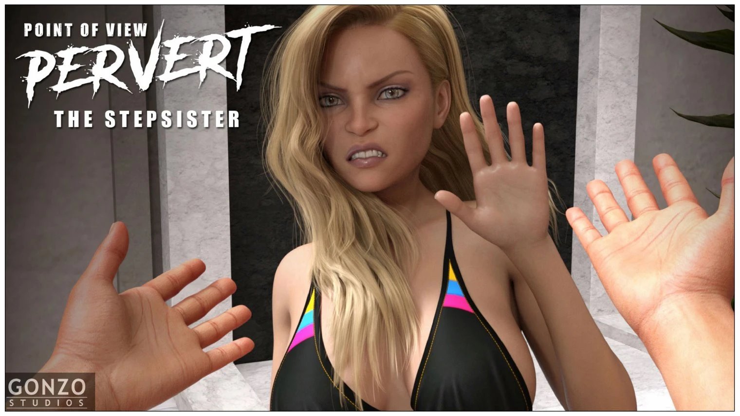 POV Pervert – The Step-Sister porn comic picture 1