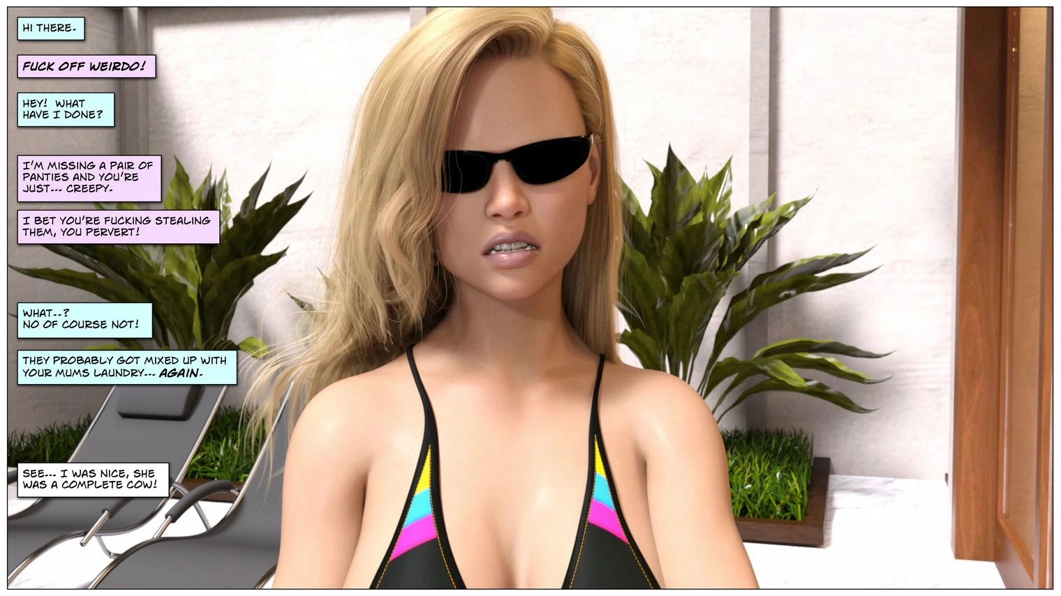 POV Pervert – The Step-Sister porn comic picture 12