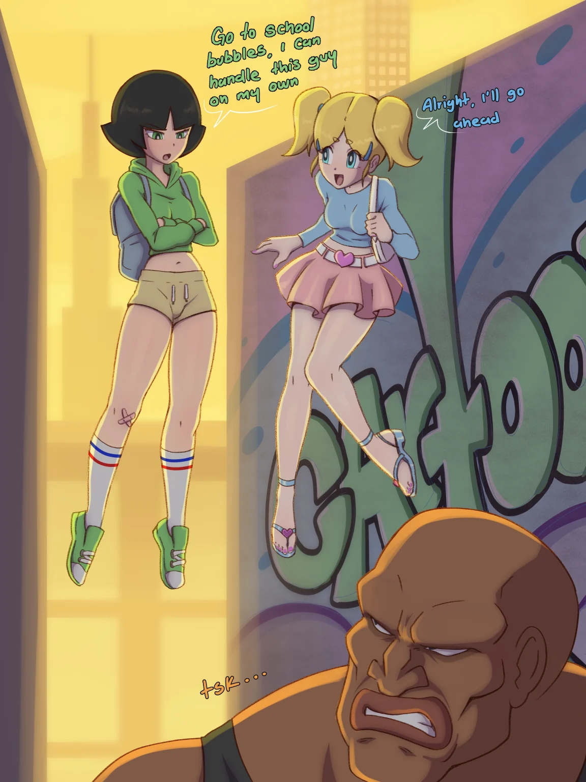 PowerPuff Girls - Jona Kazuo porn comic picture 1