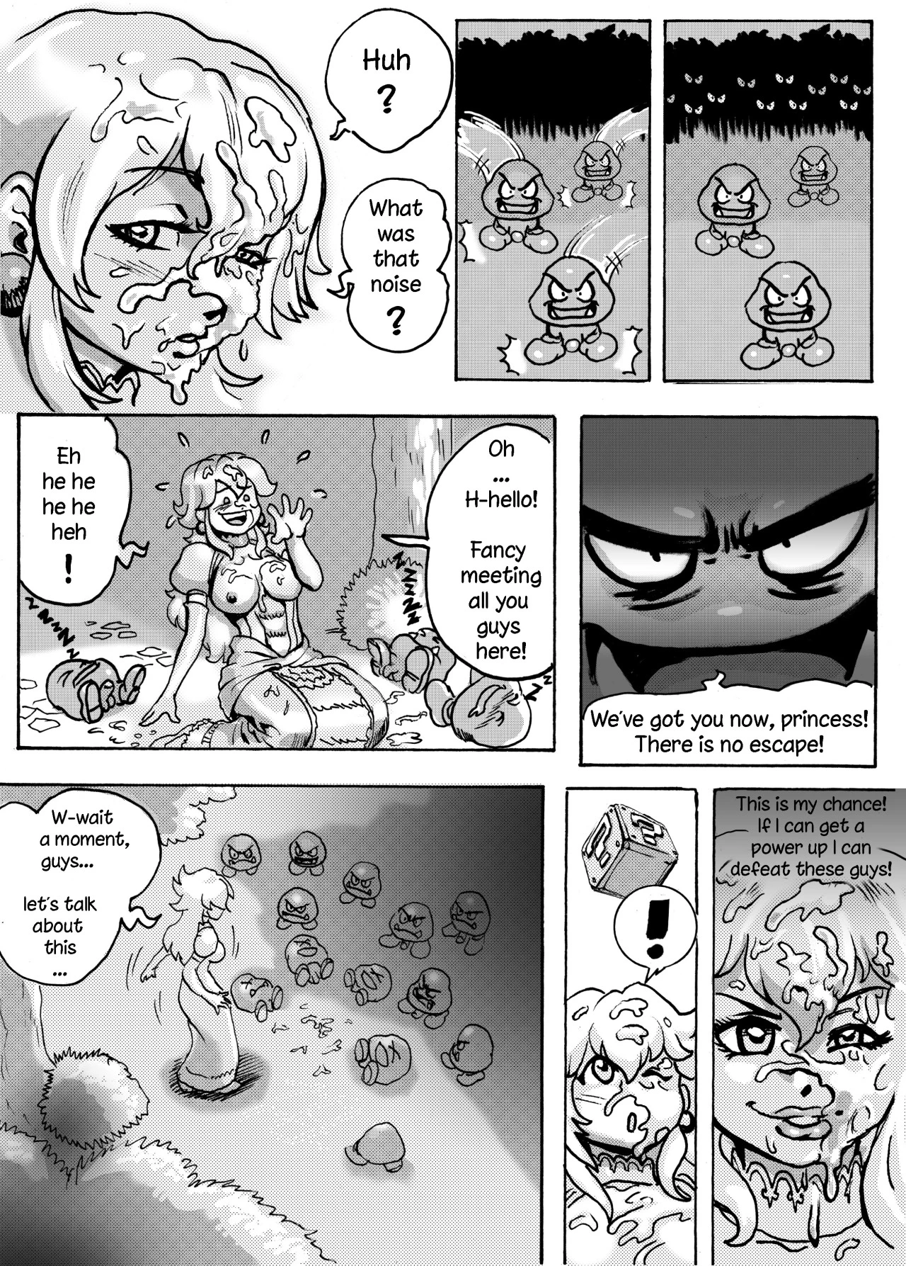 Princess Peach- Wild Adventure porn comic picture 10