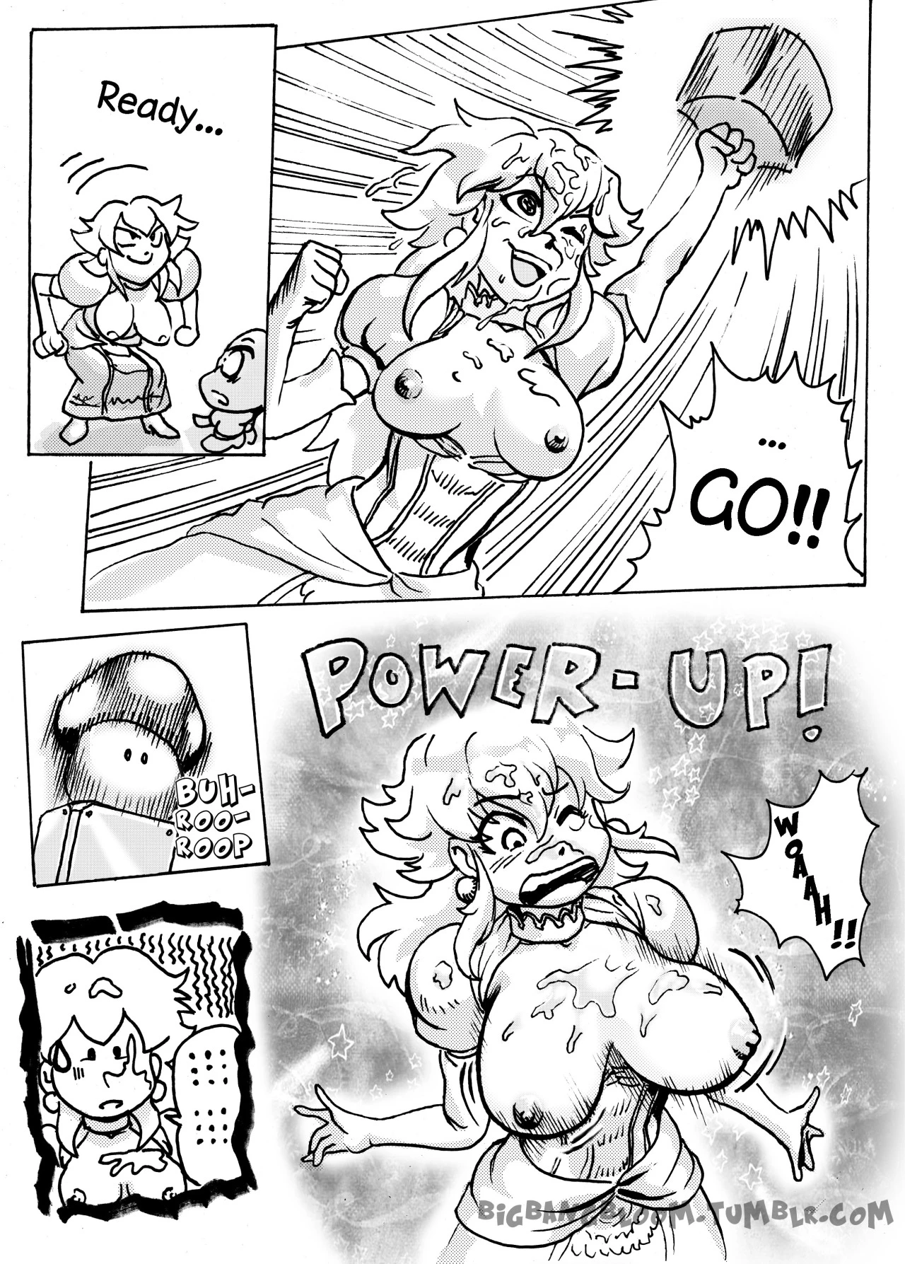 Princess Peach- Wild Adventure porn comic picture 11