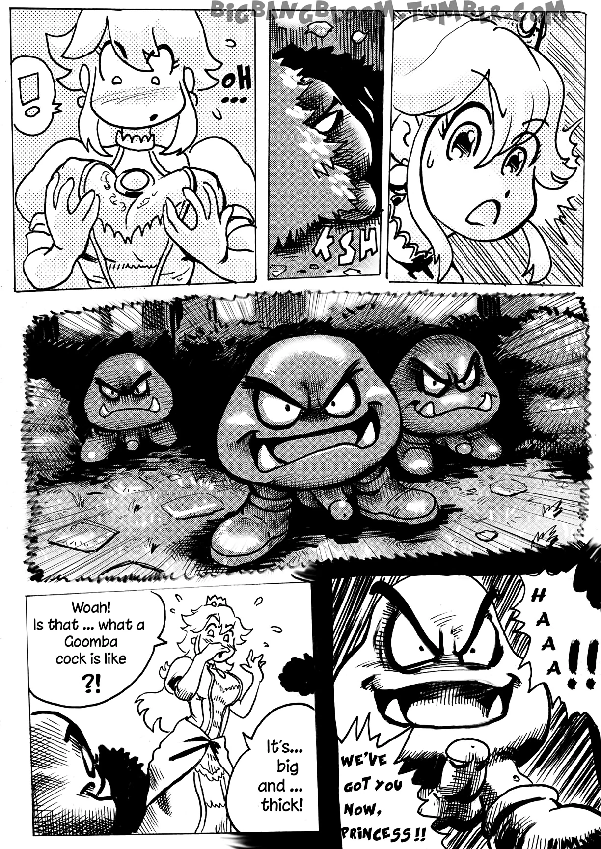 Princess Peach- Wild Adventure porn comic picture 4