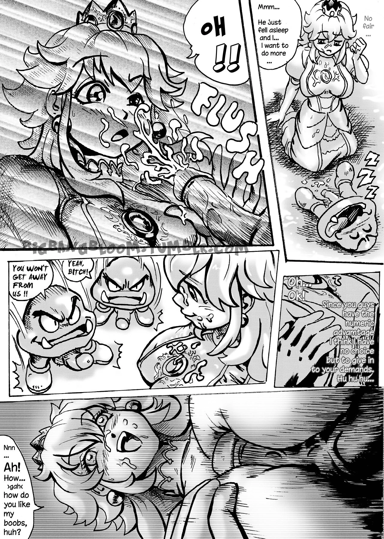 Princess Peach- Wild Adventure porn comic picture 6