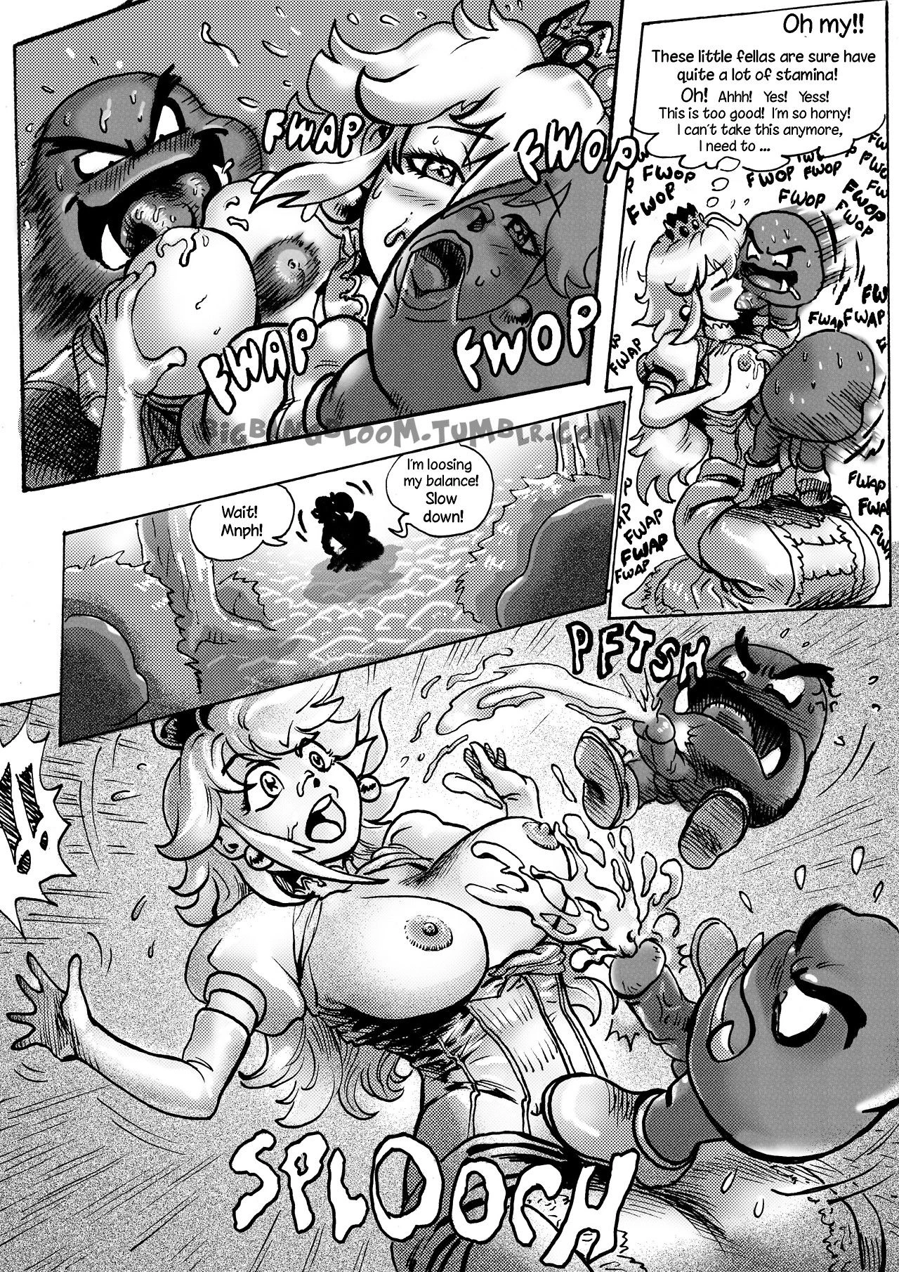 Princess Peach- Wild Adventure porn comic picture 8