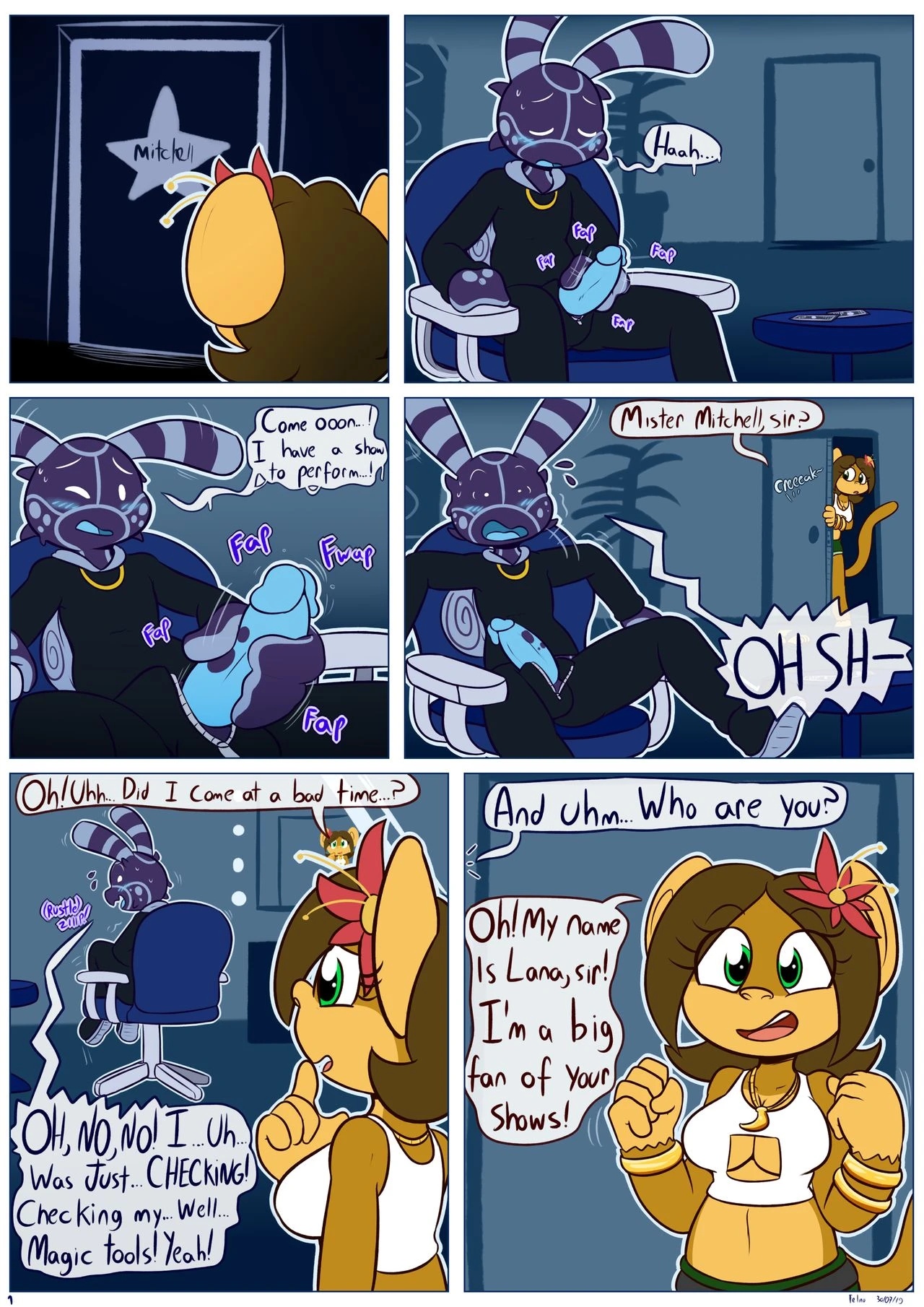 Private Magic Show porn comic picture 1