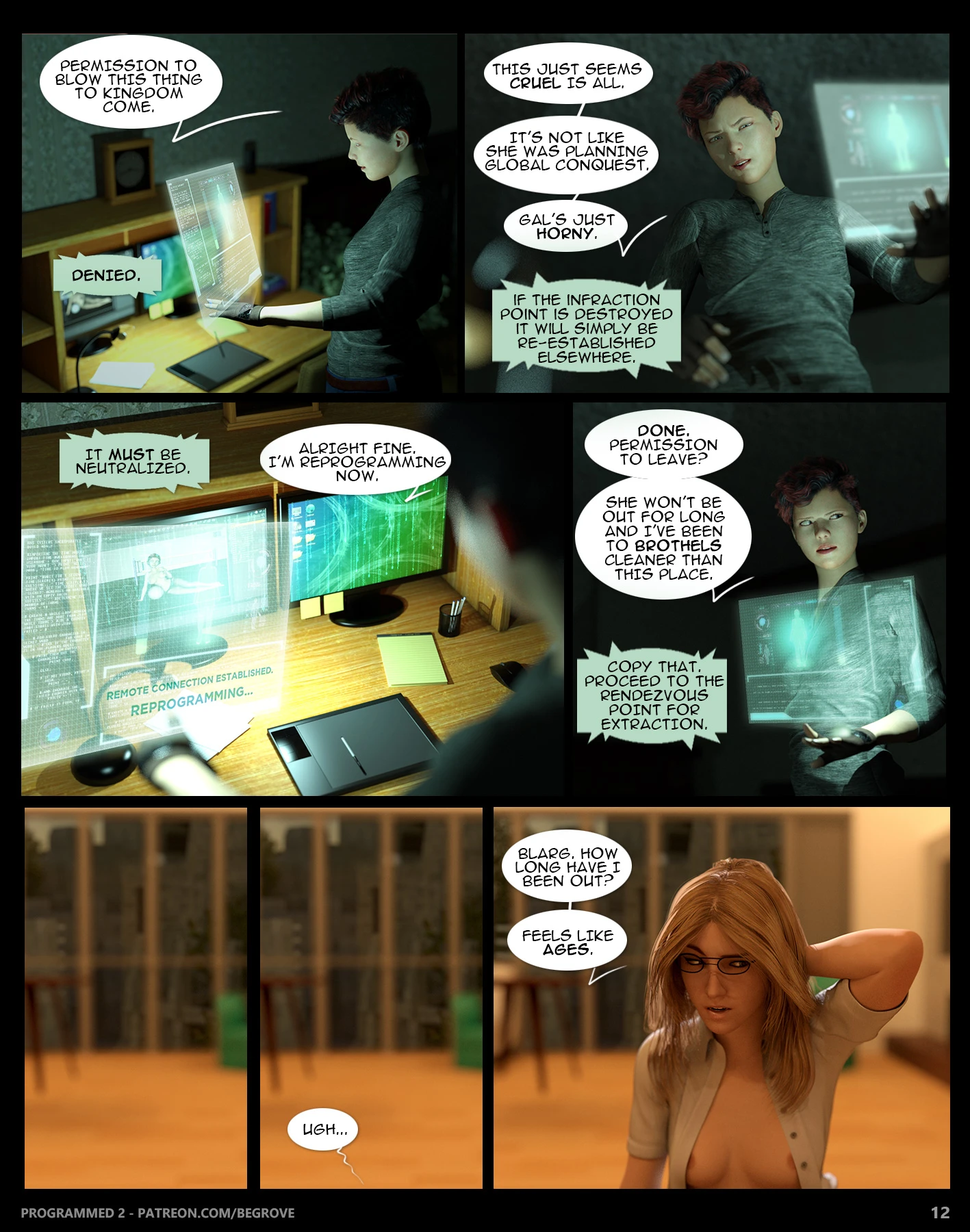 Programmed 2 porn comic picture 12