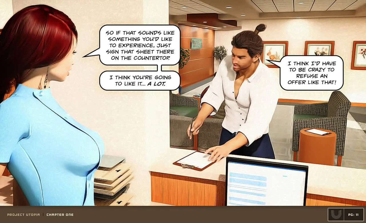 Project Utopia: Chapter 1 porn comic picture 11