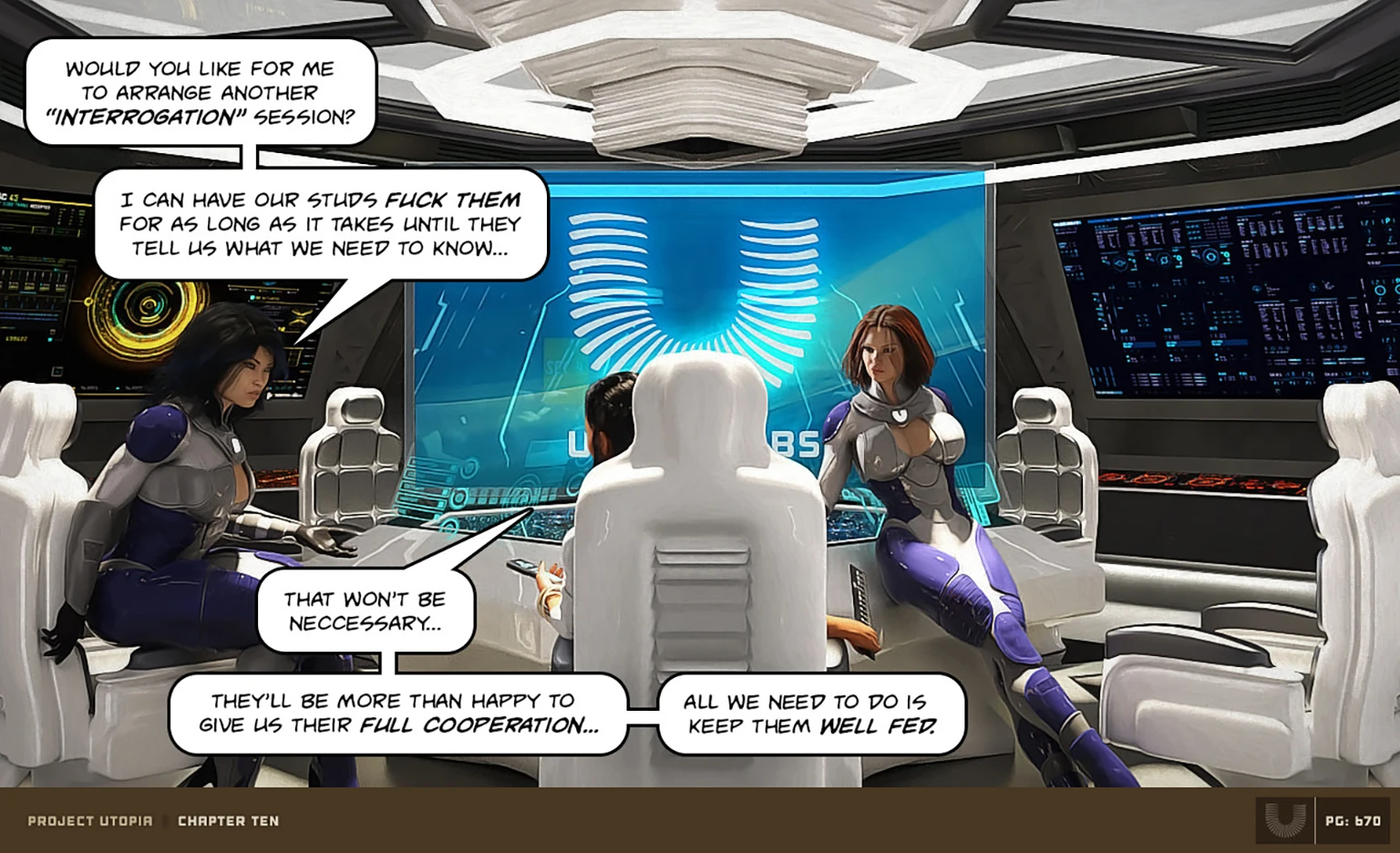 Project Utopia: Chapter 10 porn comic picture 49
