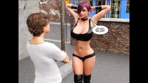 Prostitute porn comic picture 1