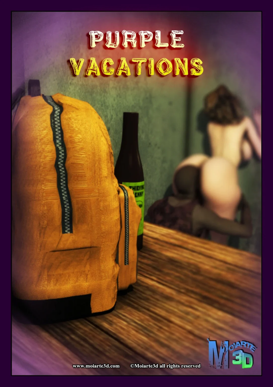 Purple Vacations porn comic picture 1