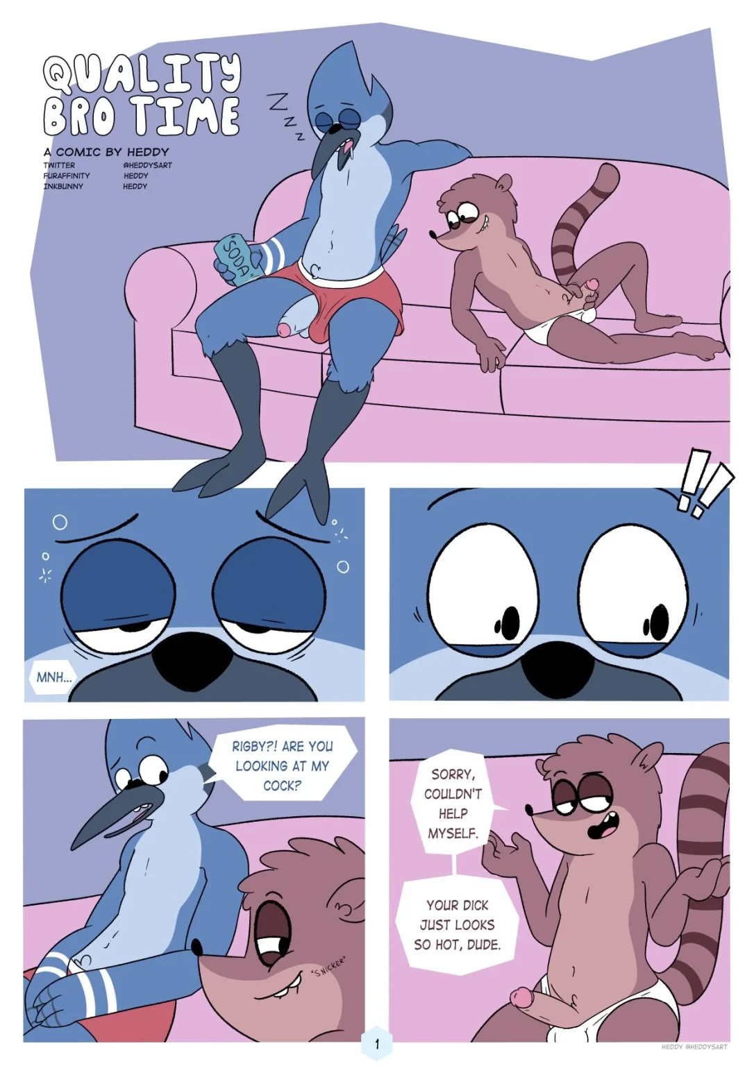 Quality Bro Time porn comic picture 1
