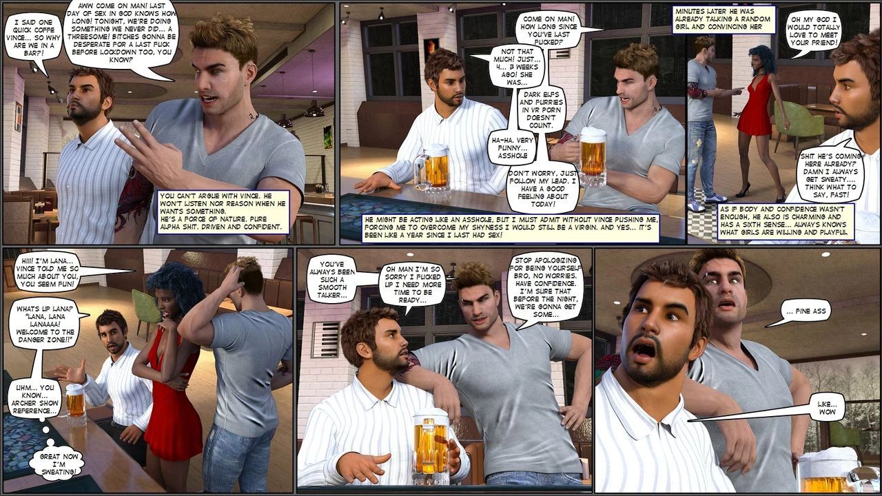 Quarantined with a Succubus porn comic picture 5