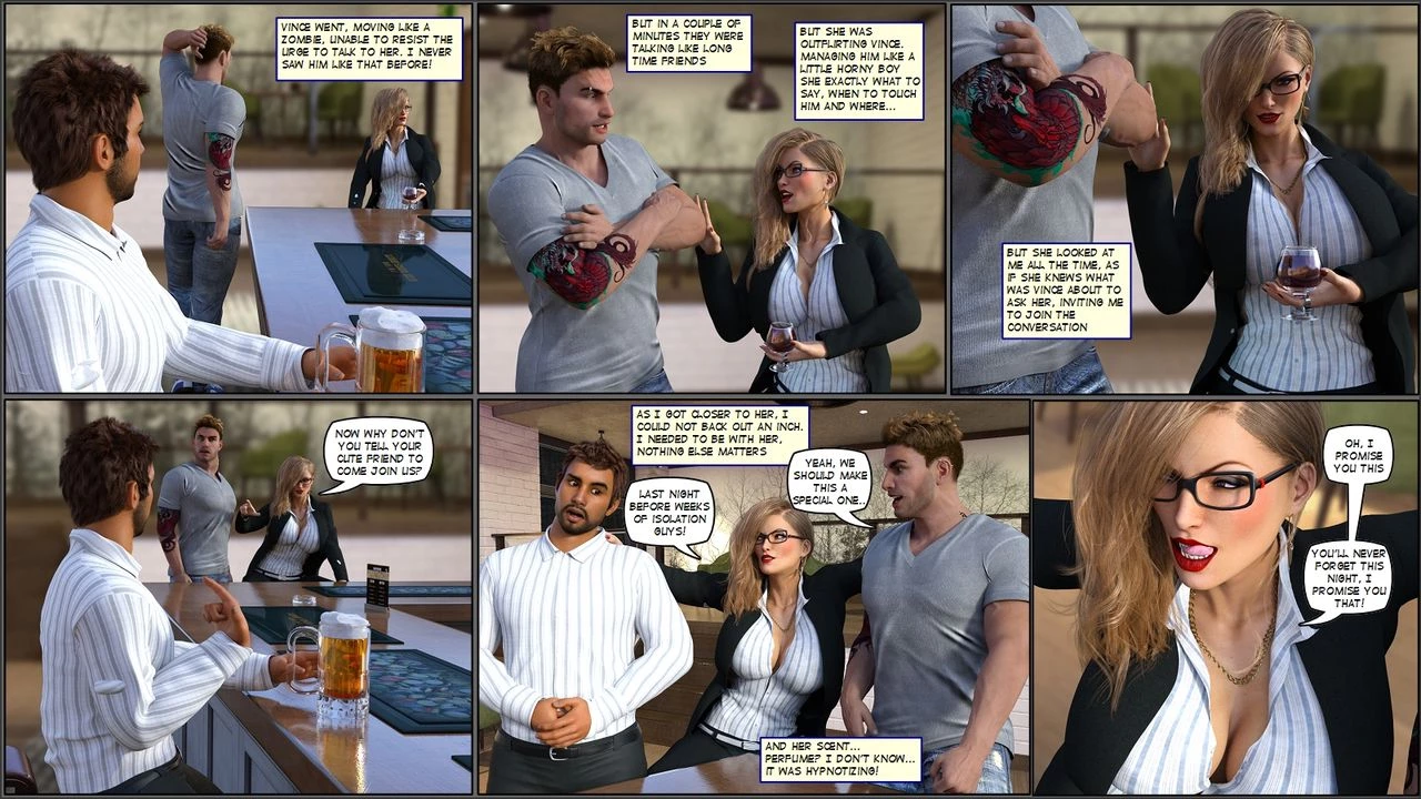 Quarantined with a Succubus porn comic picture 7