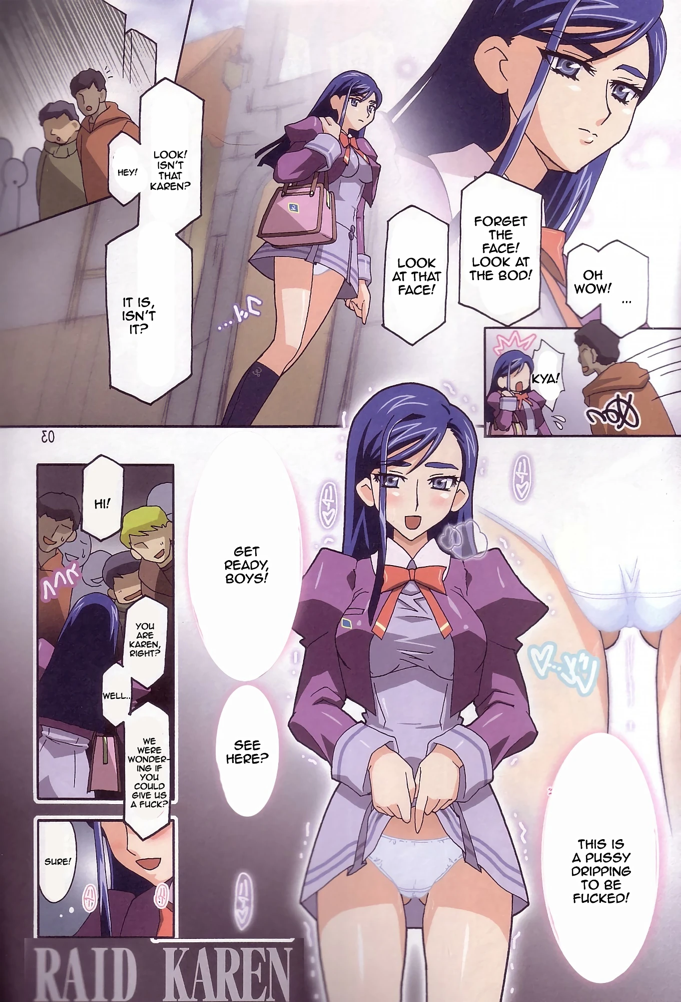 Raid Karen R porn comic picture 2