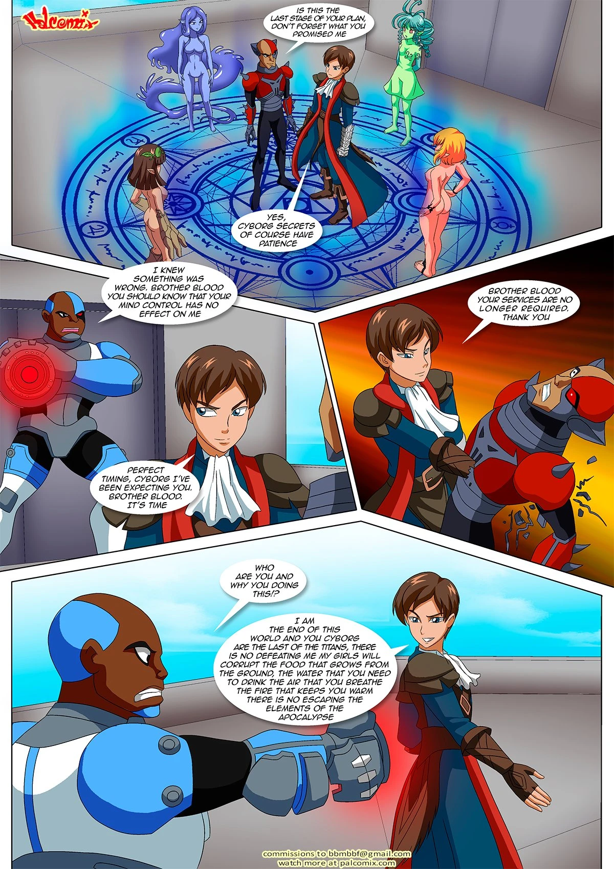 Raven's Lust porn comic picture 16