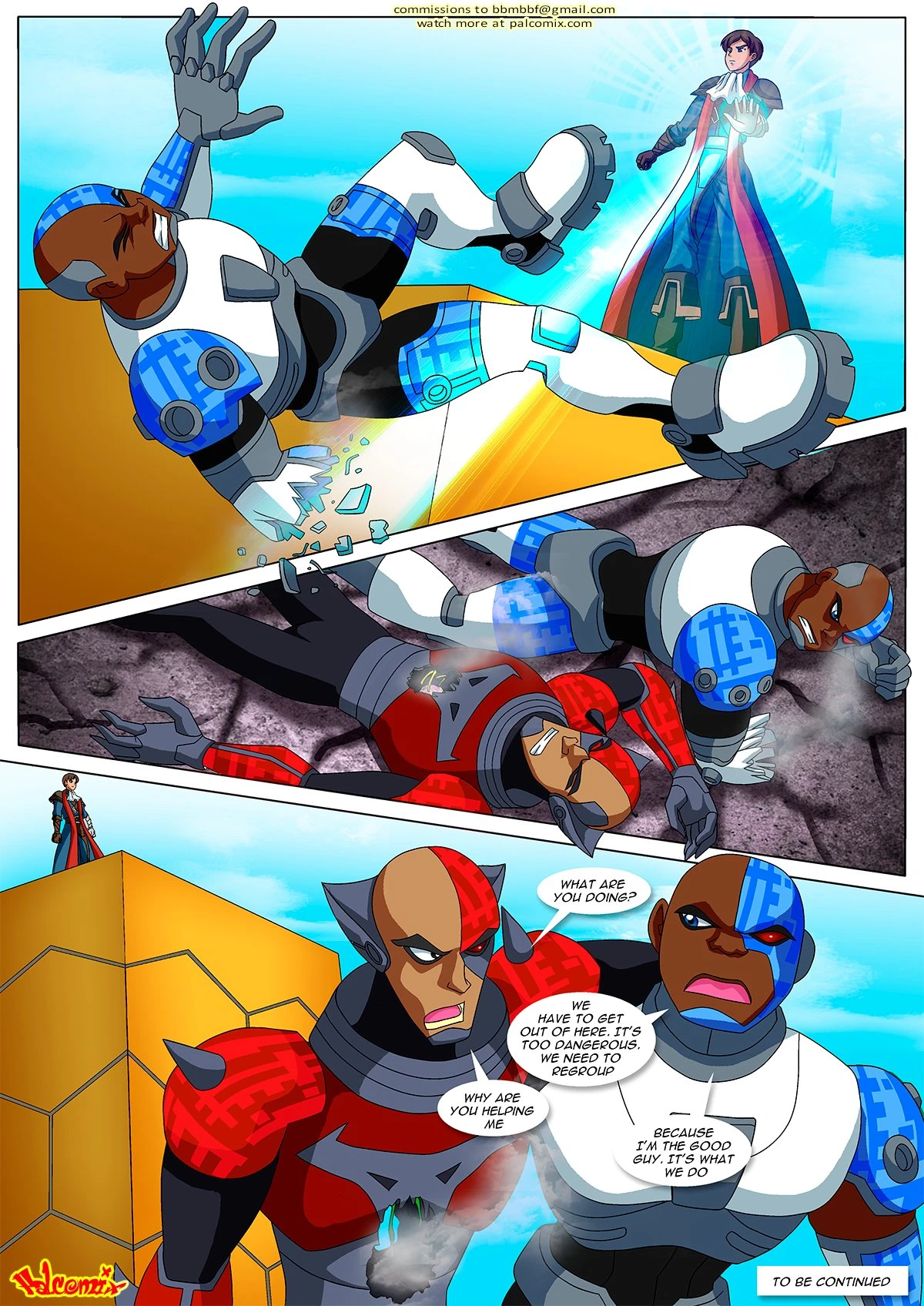 Raven's Lust porn comic picture 17