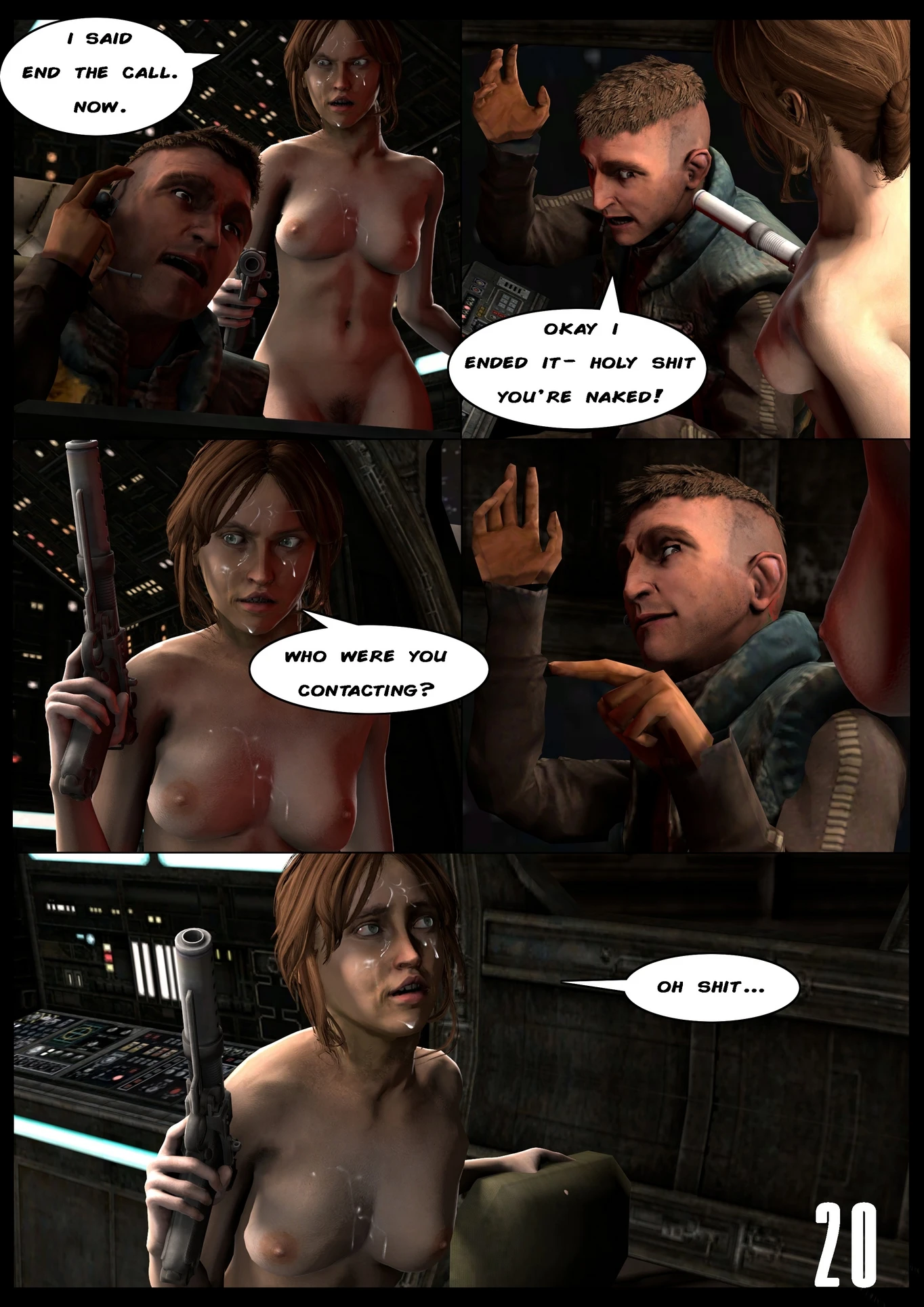 Rebel - A Star Wars Story. Episode I: Take A Chance porn comic picture 21