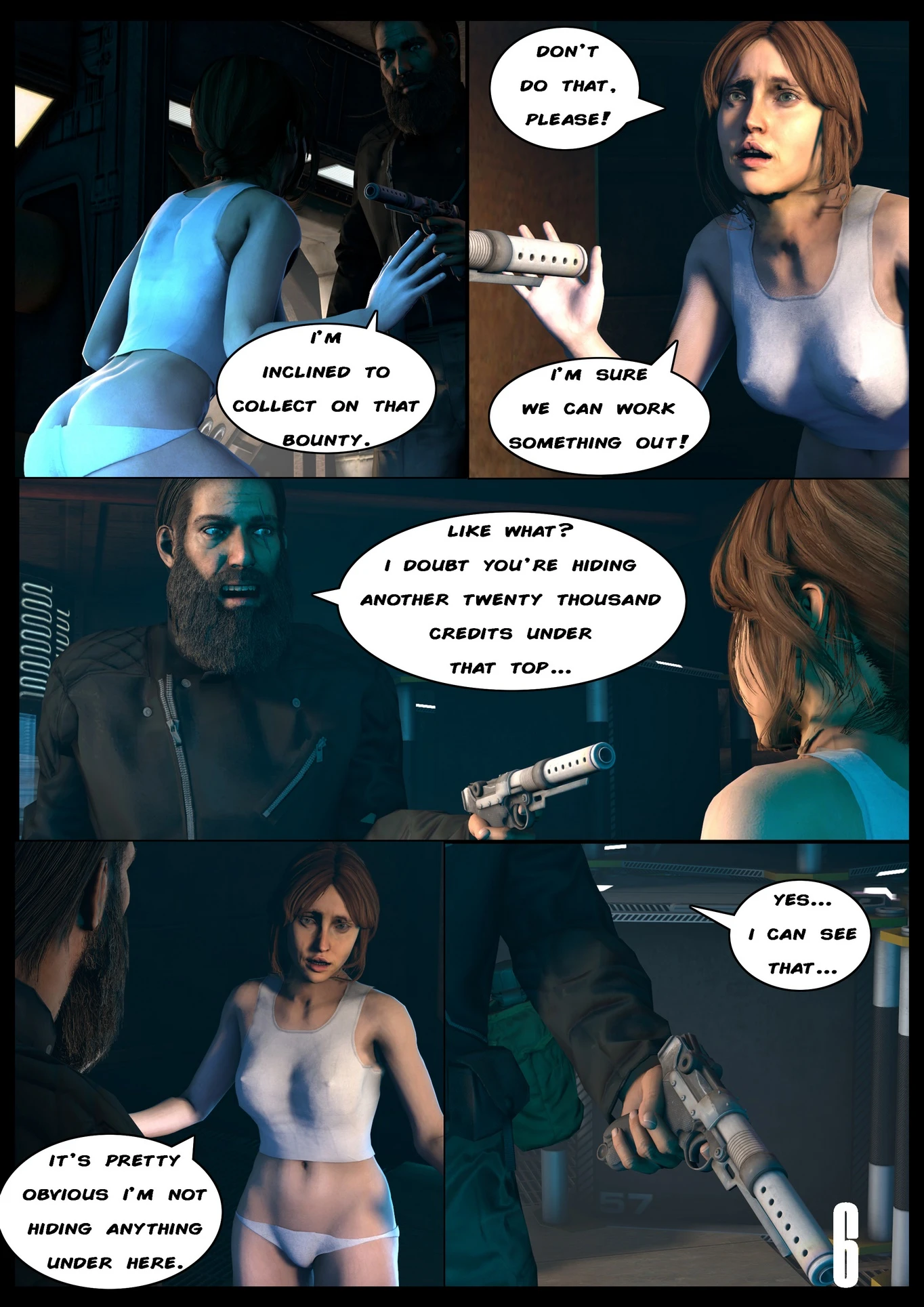 Rebel - A Star Wars Story. Episode I: Take A Chance porn comic picture 7