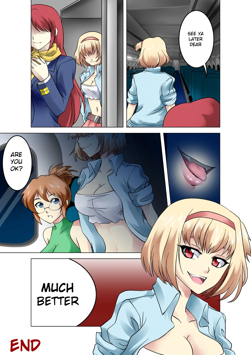 Red Eye Flight porn comic picture 6