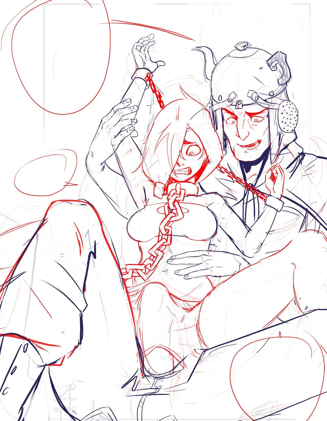 Red Hands 4 porn comic picture 24